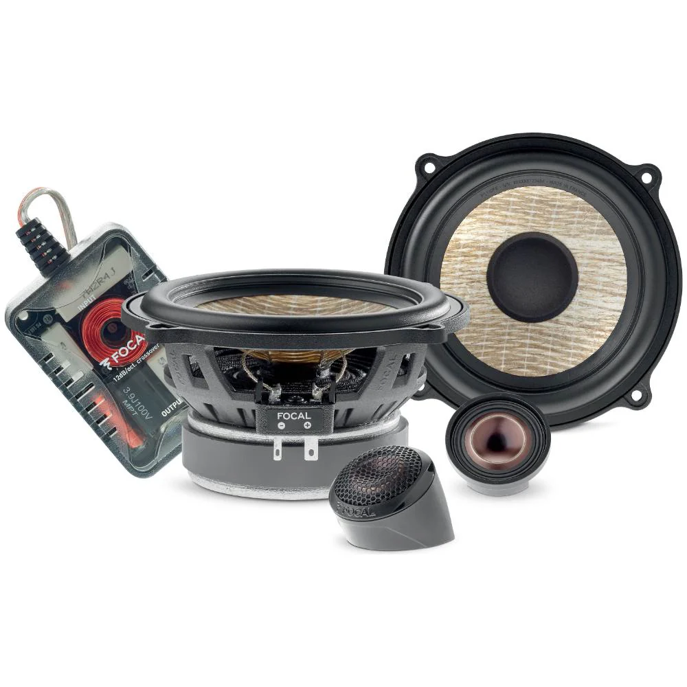 Focal PS130FE Flax Evo Series 2 Way 5" Car Door Component Speakers 60w RMS - Image 11