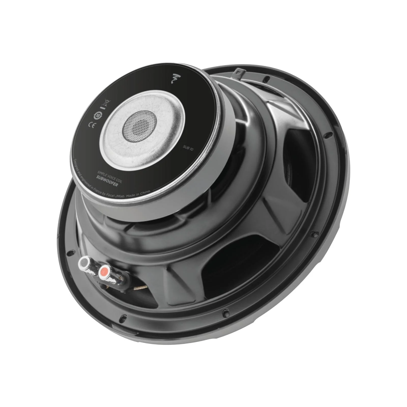 Focal Sub 10 Performance Single Voice Coil 10 Inch 4 Ohm Car Subwoofer 250w RMS - Image 3