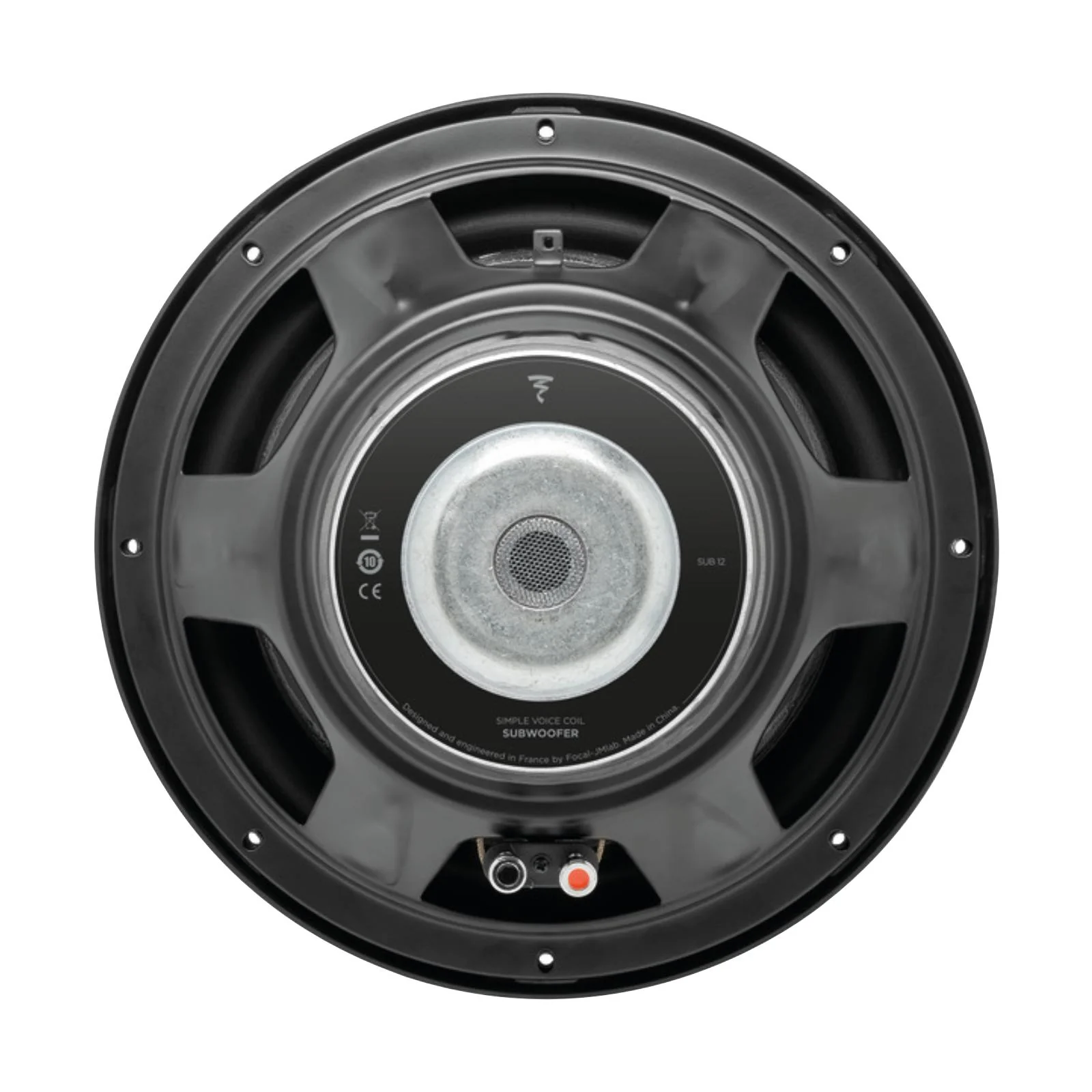 Focal Sub 12 Performance Single Voice Coil 12 Inch 4 Ohm Car Subwoofer 300w RMS - Image 2