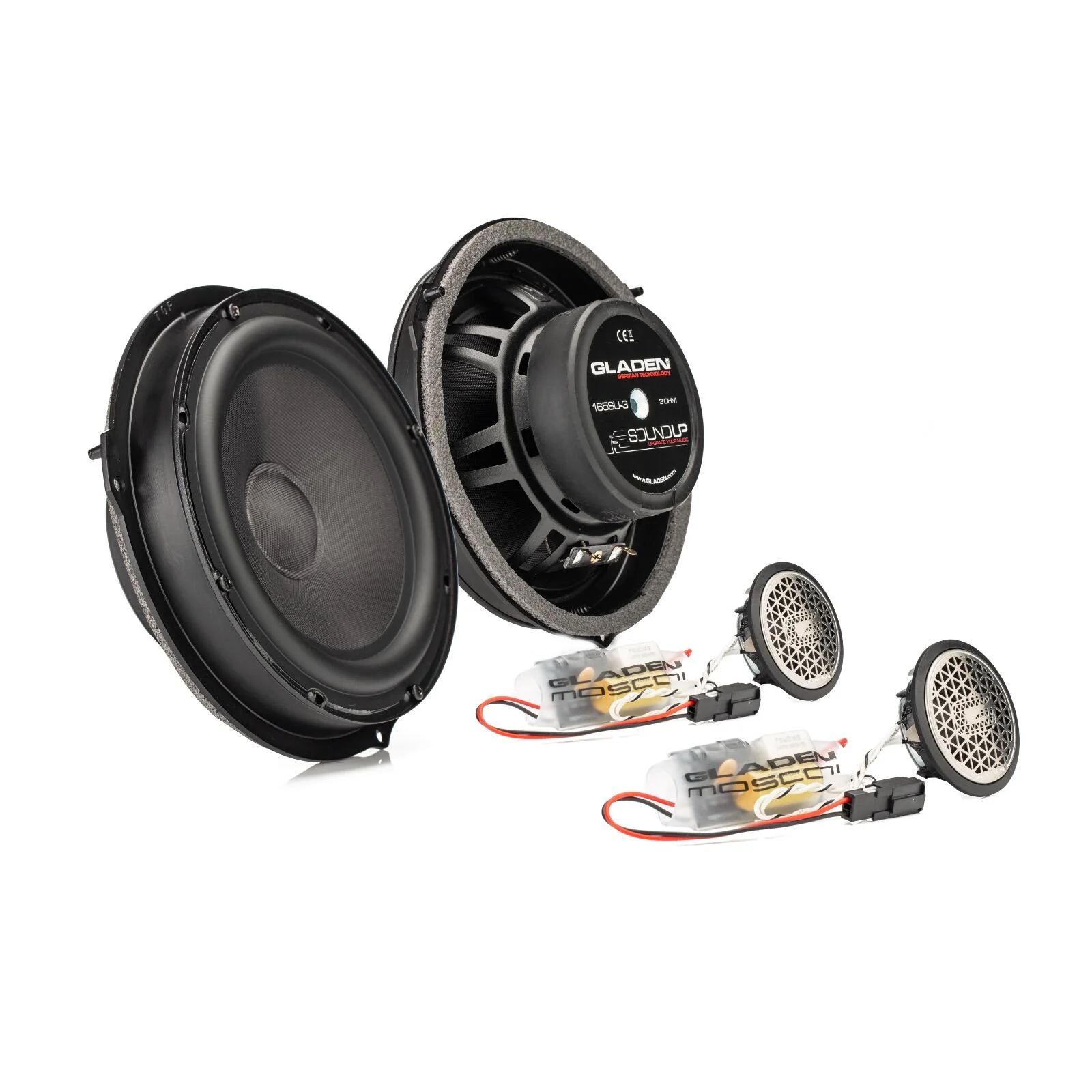 Gladen One Transit Appearance 6.5 Inch Speakers for Ford Transit MK7 & Custom