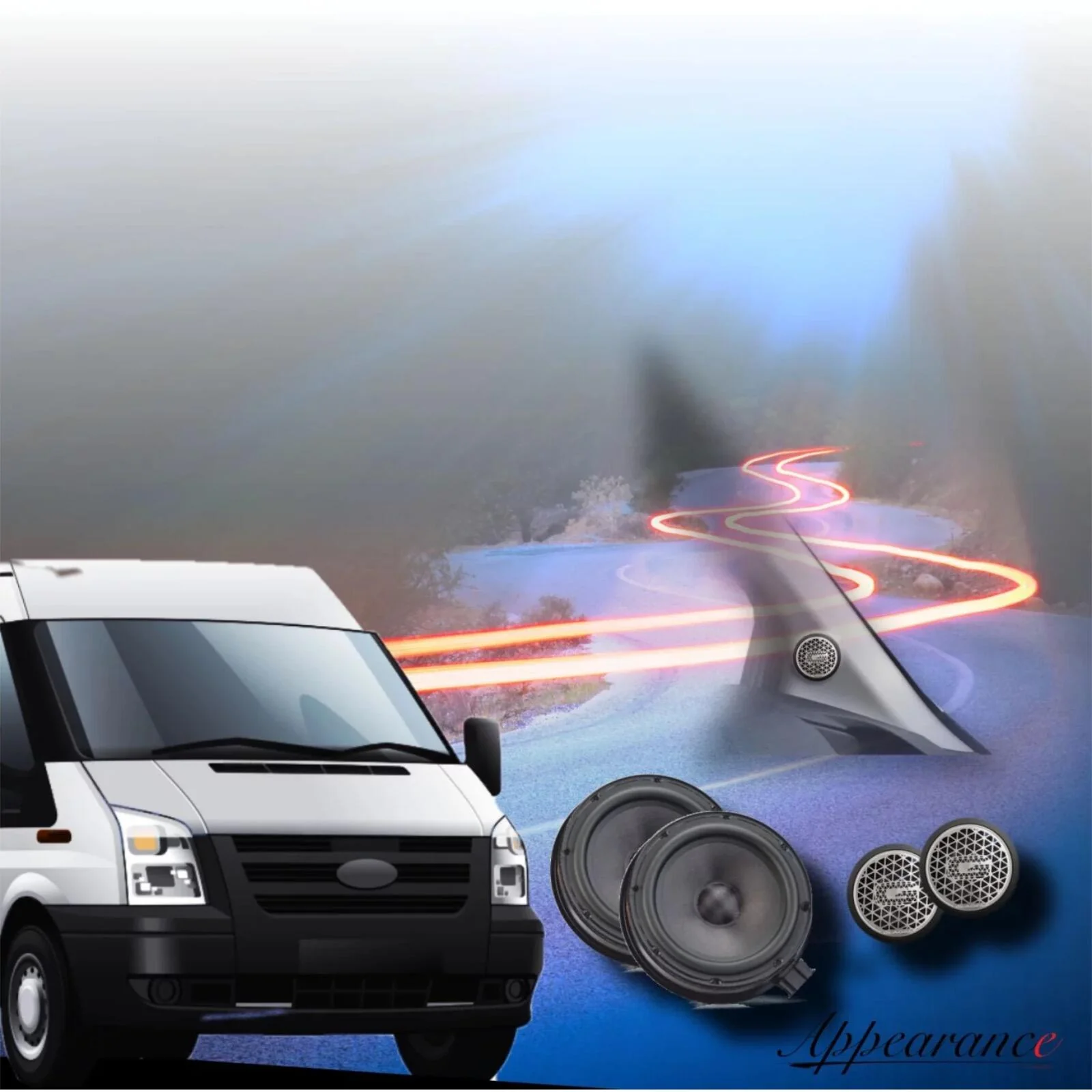 Gladen One Transit Appearance 6.5 Inch Speakers for Ford Transit MK7 & Custom - Image 6
