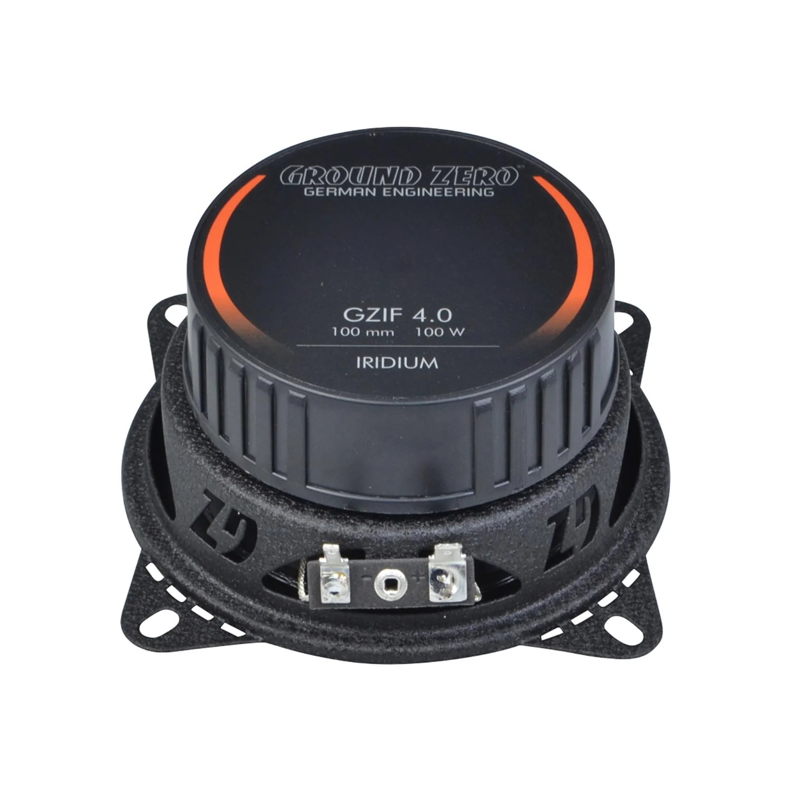 Ground Zero Iridium GZIF 4.0 10cm 2 Way Car Van Coaxial Door Speakers 60w RMS - Image 4