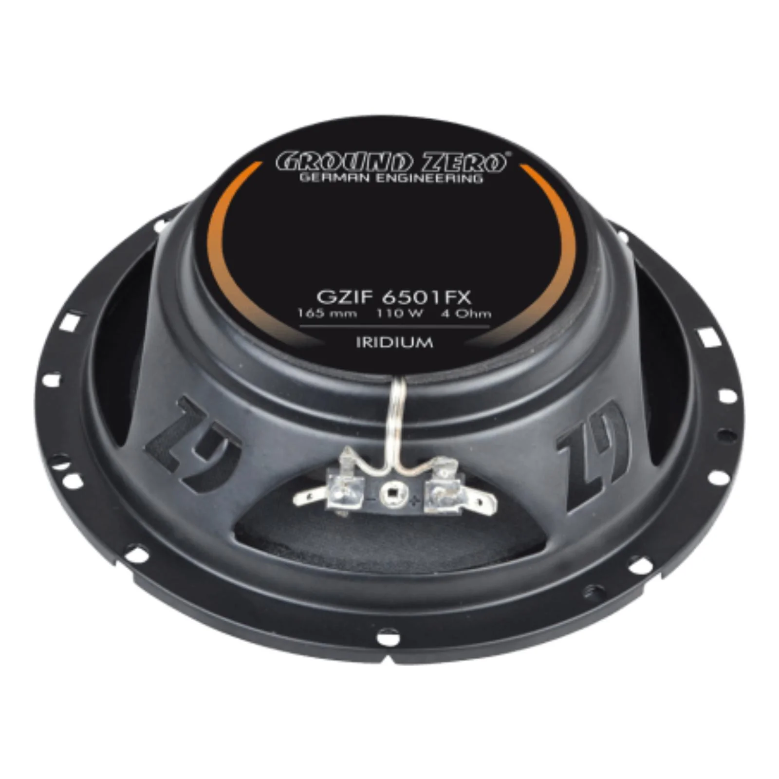 Ground Zero Iridium GZIF 6501FX 17cm 2 Way Shallow Depth Mount Speakers 70w RMS - Image 4
