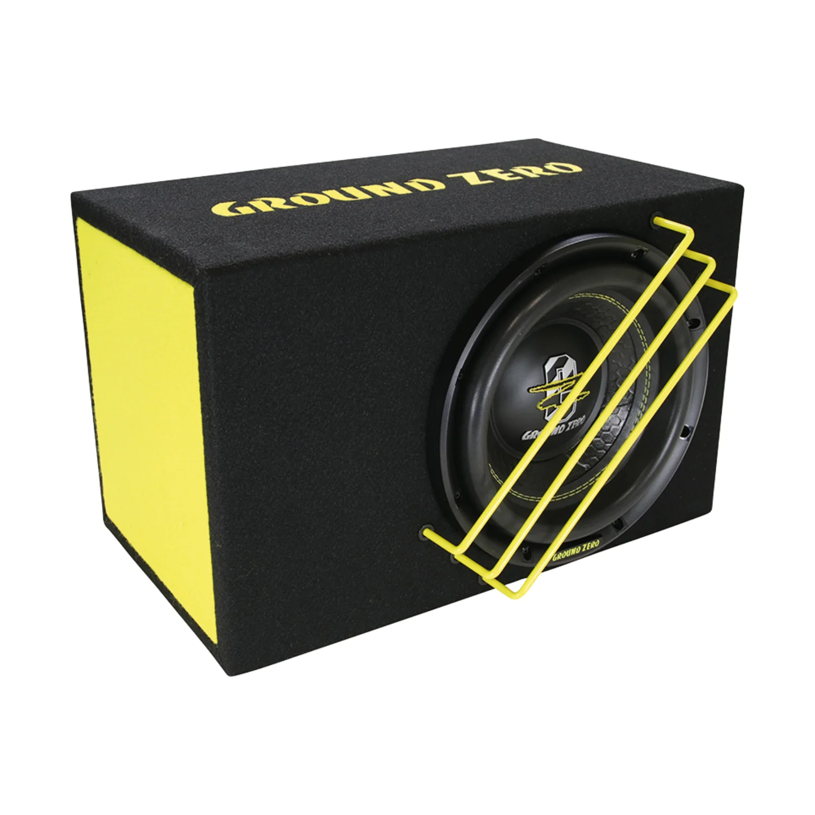 Ground Zero Radioactive GZRB 25SPL Vented 10" SPL Subwoofer Loaded Enclosure