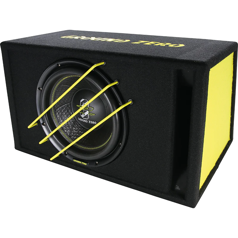 Ground Zero Radioactive GZRB 30SPL Vented 12" SPL Subwoofer Loaded Enclosure - Image 2