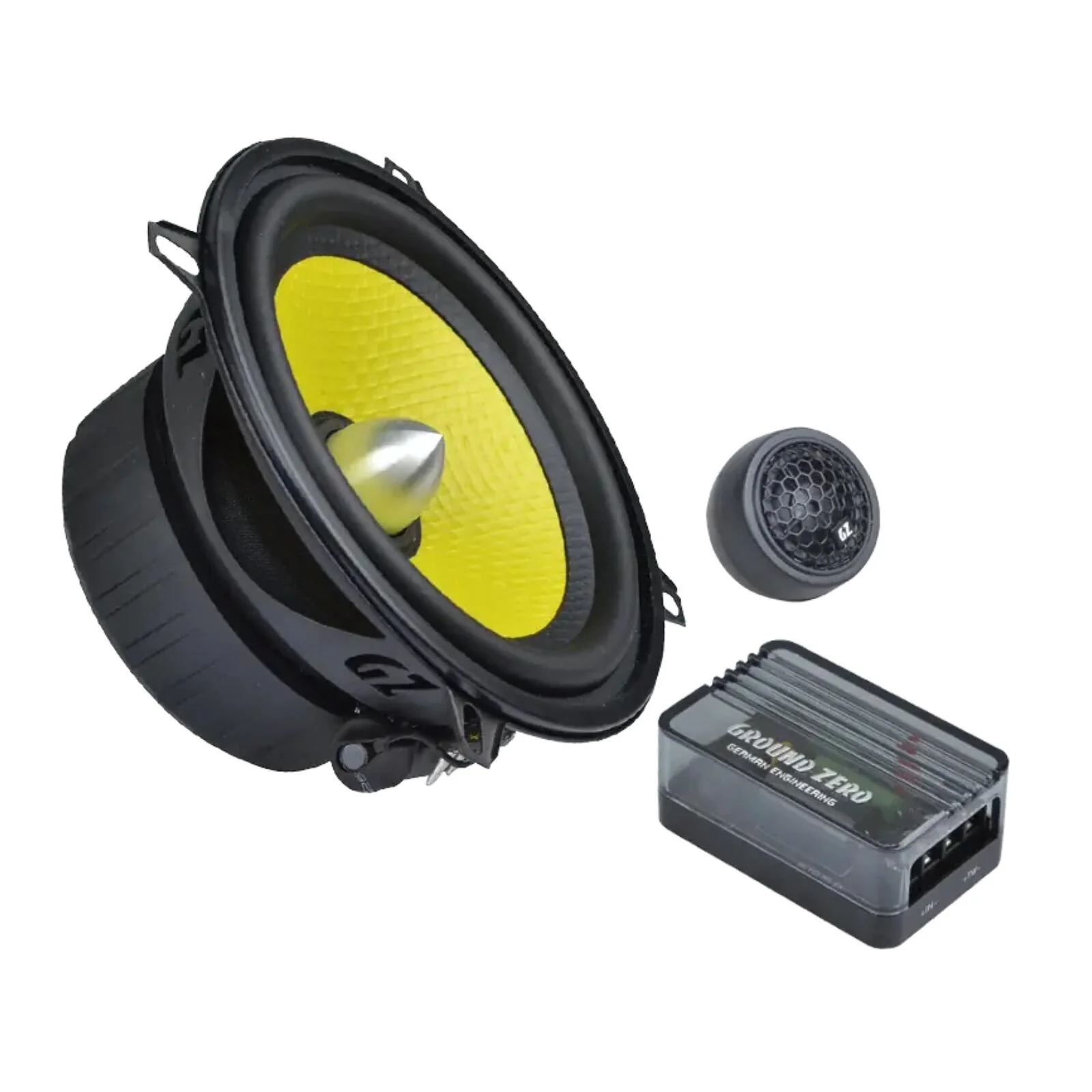 Ground Zero Titanium GZTC 130.2X 5 Inch 2 Way Component Door Speakers 130w RMS - Image 3