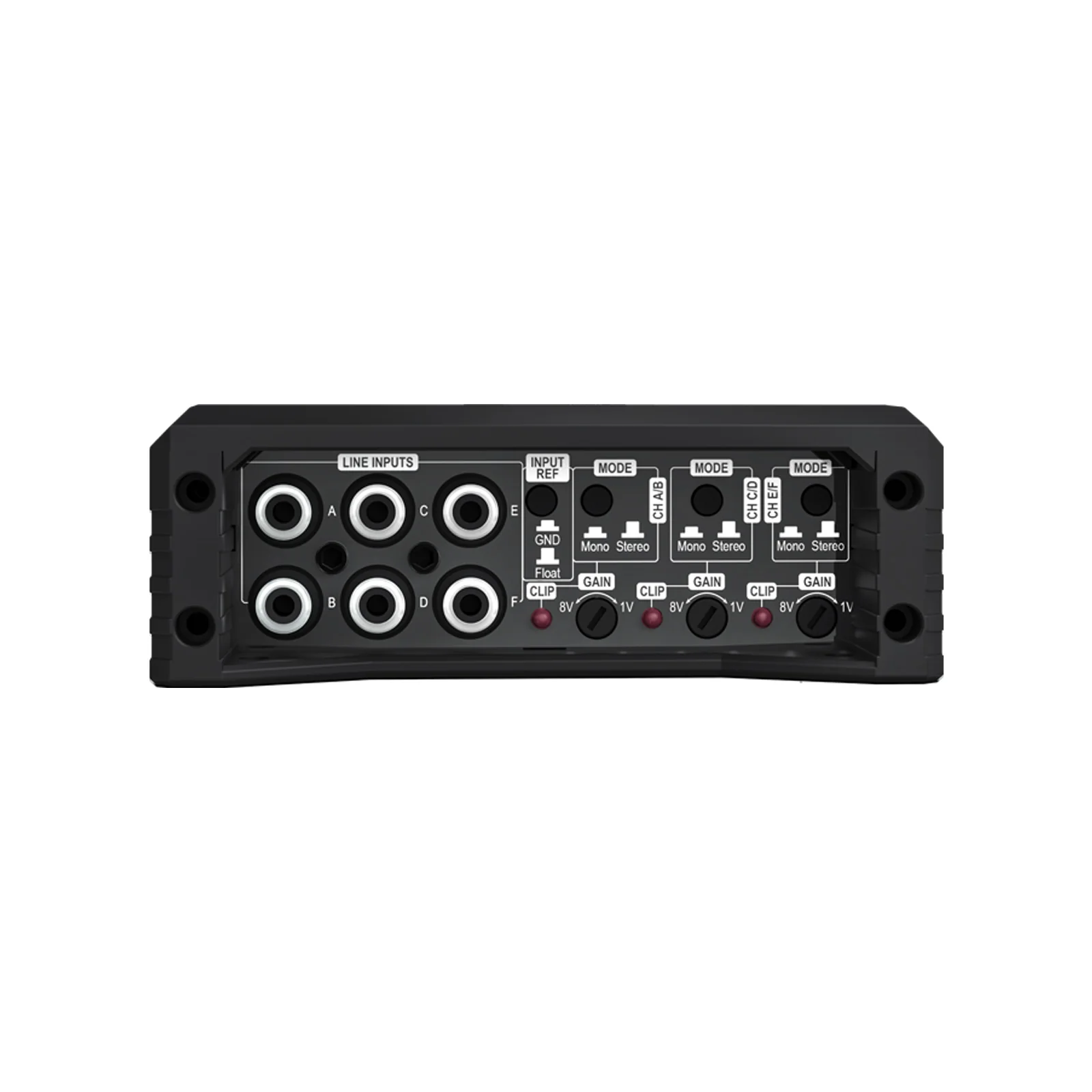 Helix Amplify 206 Direct 6 Channel Amplifier with DSP Input Bridgeable Amp - Image 2
