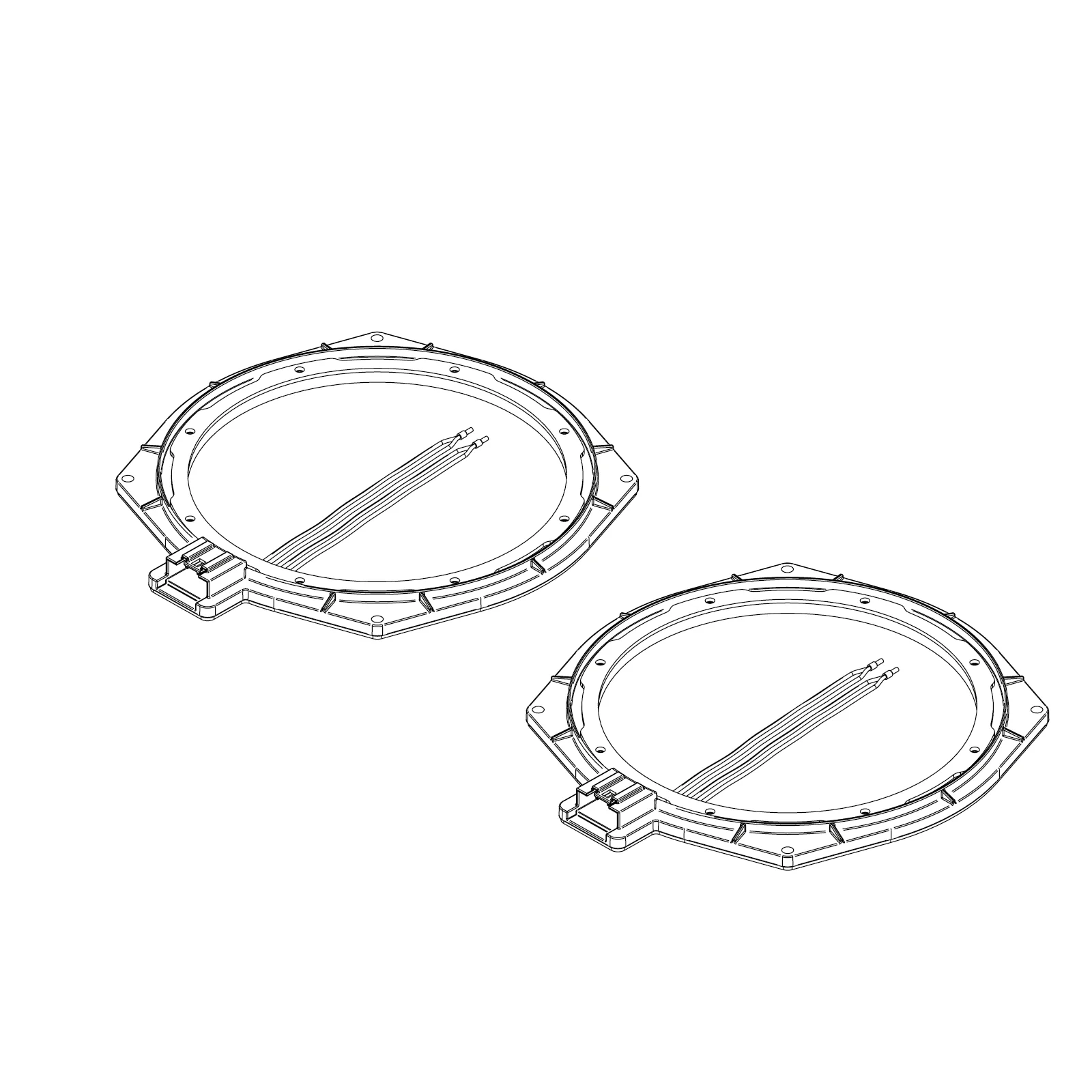 Helix Compose FlexMount 200 CFMK200 BMW.1S 8 Inch Midrange Adaptor for BMW Mini - Image 2