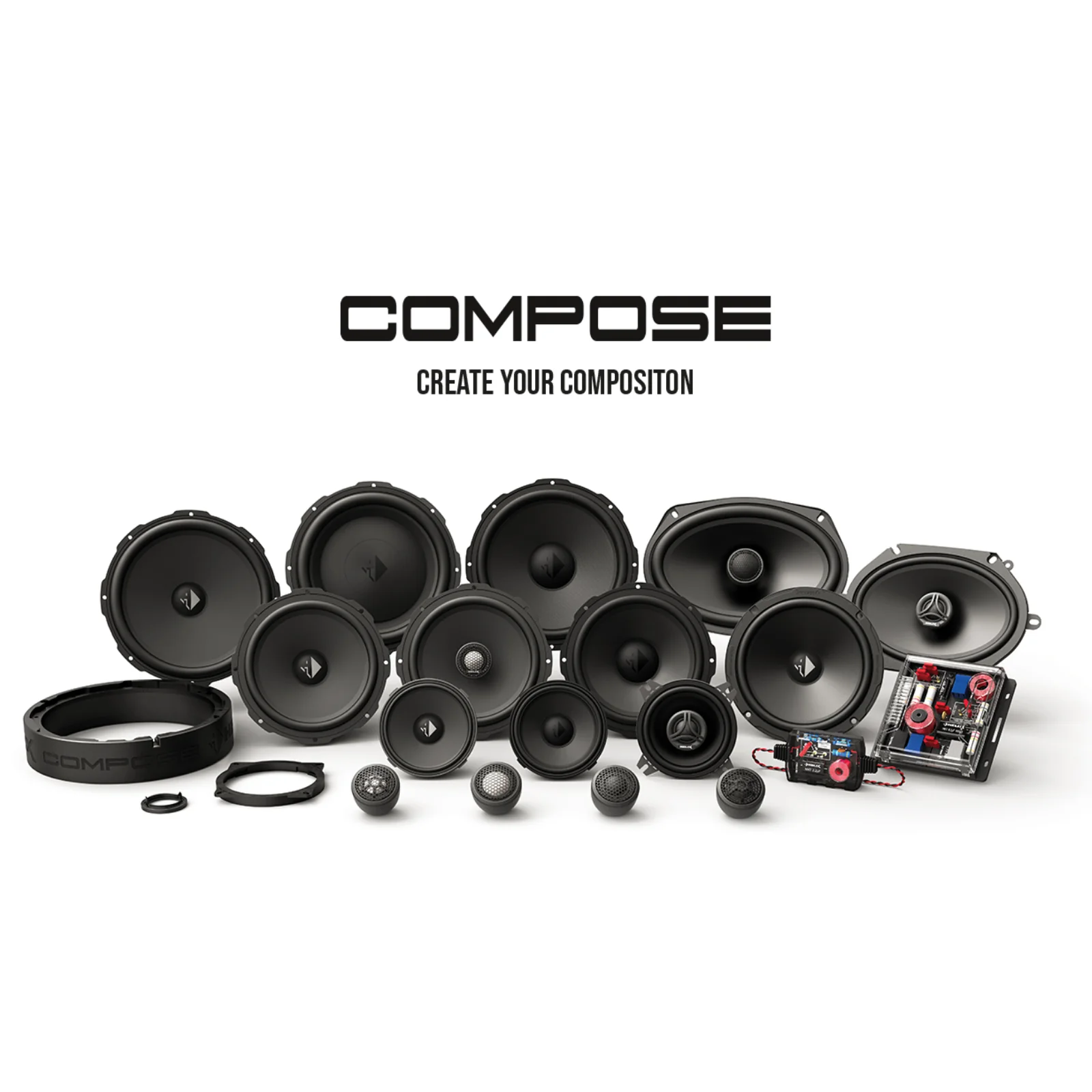 Helix Compose i3 Ci3 K165.2FM-S3 Component 6.5 Inch FlexMount Speakers 100w RMS - Image 5