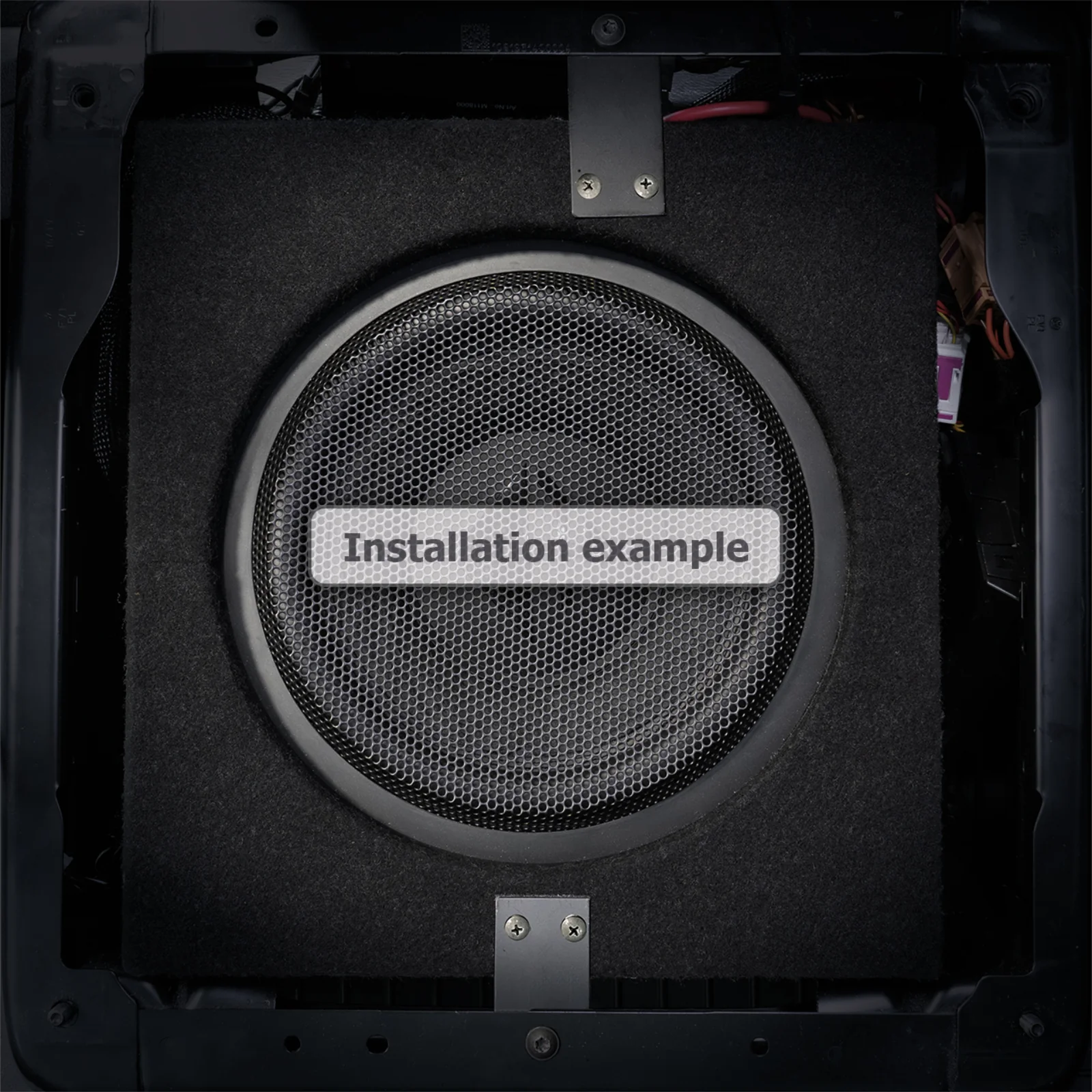 Helix IK EC10.1-DVC2 Sub Compact Under Seat Subwoofer VW Transporter T5 T6 T6.1 - Image 3
