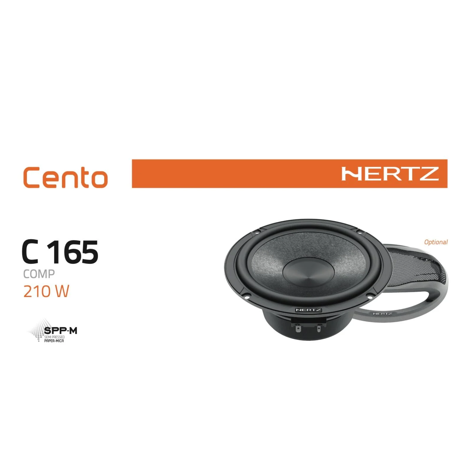 Hertz Cento C 165 6.5" 17cm Car Door Component Woofer Speakers 70w RMS Pair - Image 4