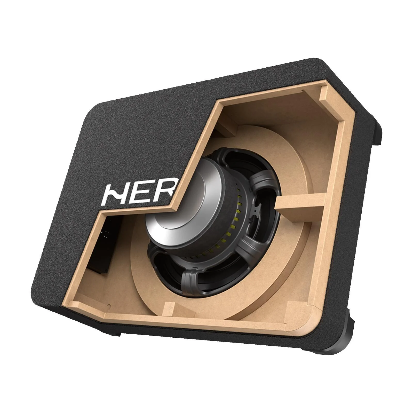 Hertz Cento CBA 250 Active 10 Inch Sealed Subwoofer Enclosure Amplifier Sub Box - Image 4