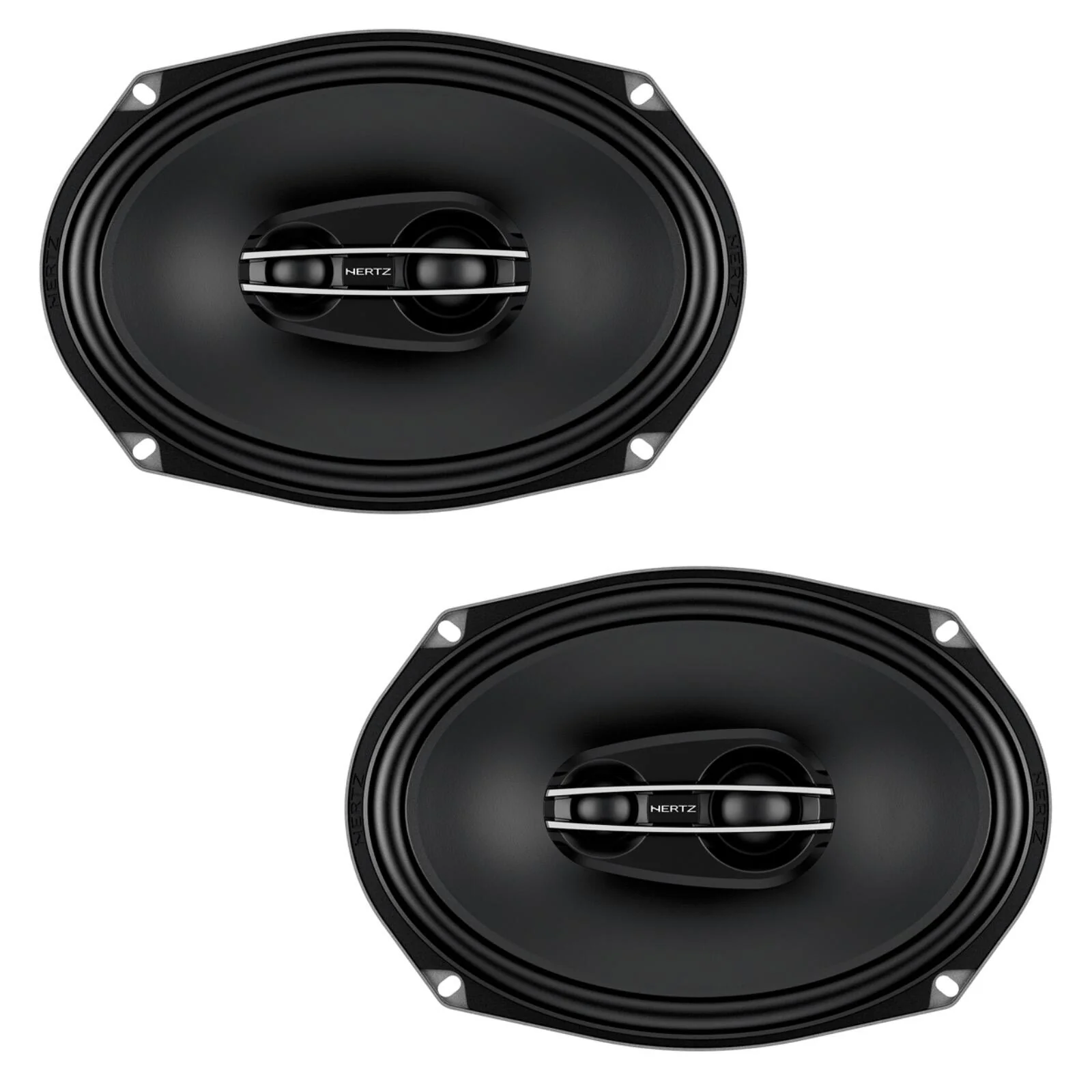 Hertz Cento CPX 690 Pro 6x9" 3 Way Parcel Shelf Coaxial Speakers 120w RMS Pair