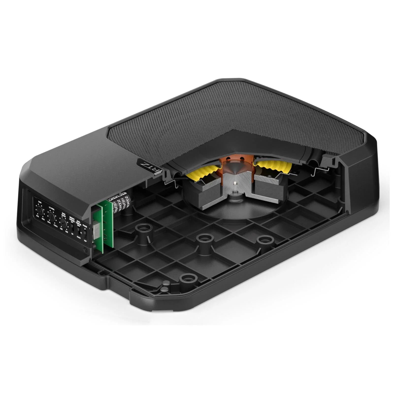 Hertz Dieci DBA 201  F Active Under Seat Subwoofer Super Flat Sub Enclosure 220w - Image 4