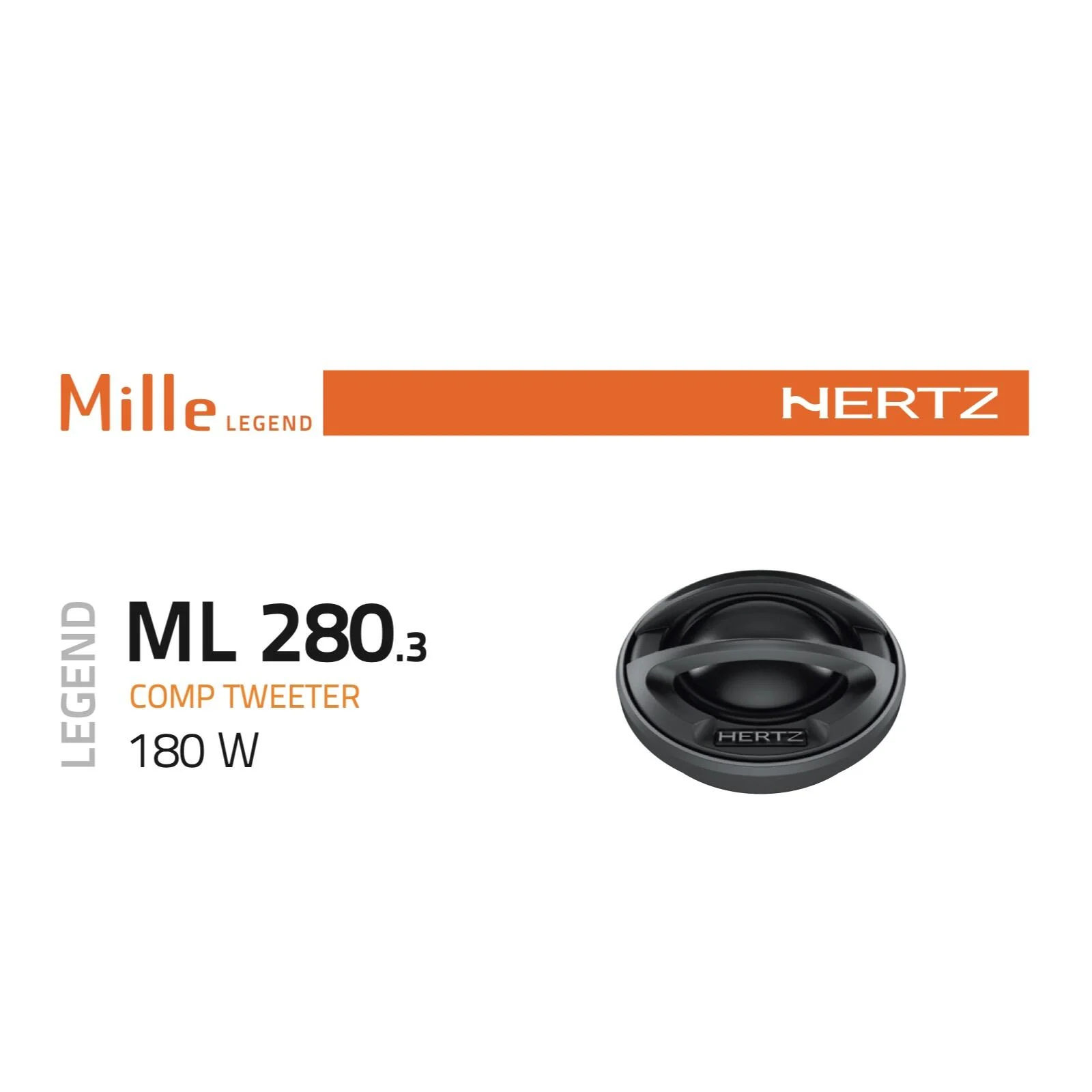Hertz Mille Legend ML 280.3 1.38 Inch 35mm Tetolon Dome Tweeters 100w RMS Pair - Image 4