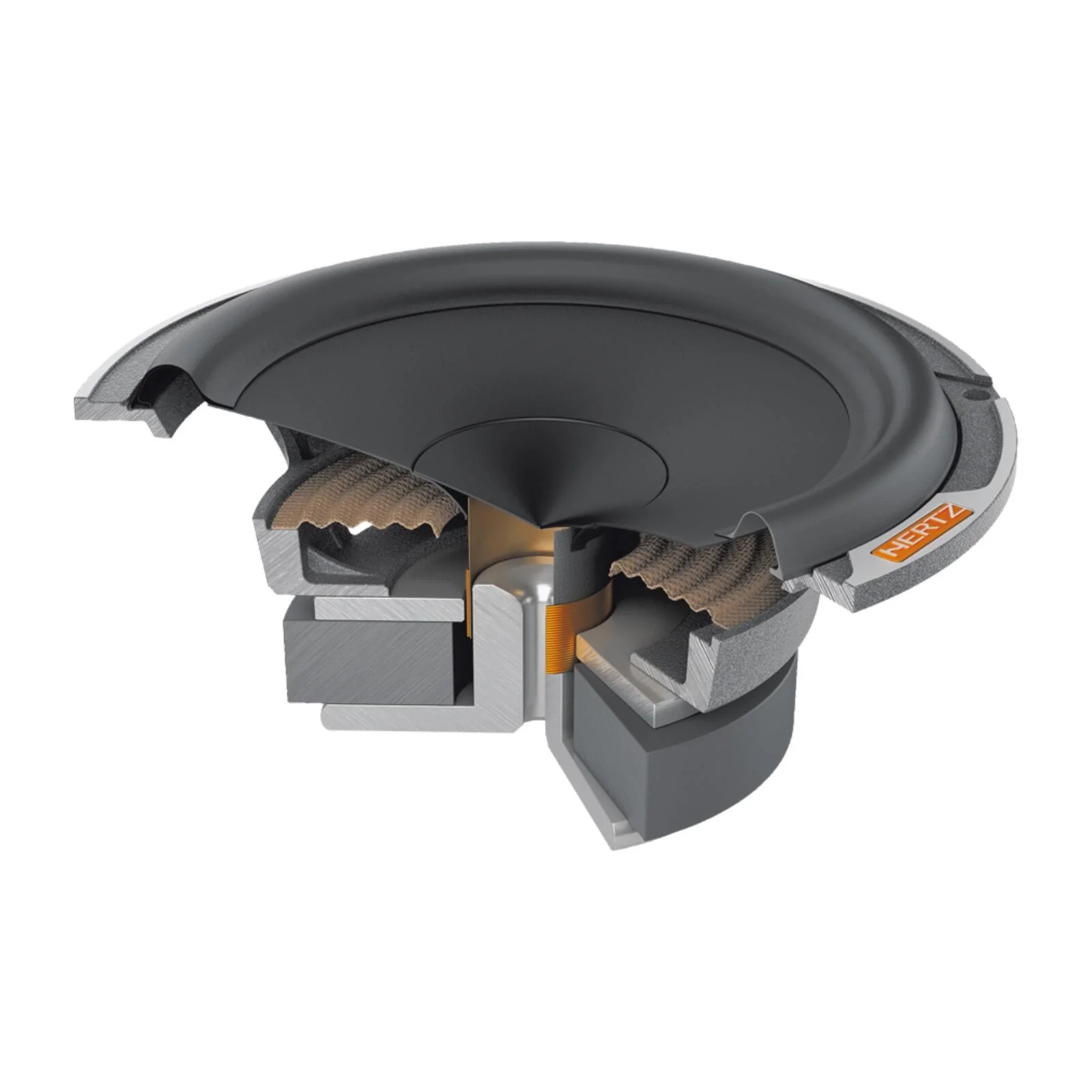 Hertz Mille Pro MP 165P.3 6.5" 16.5cm Car Midrange Woofer Speakers 100w RMS Pair - Image 5