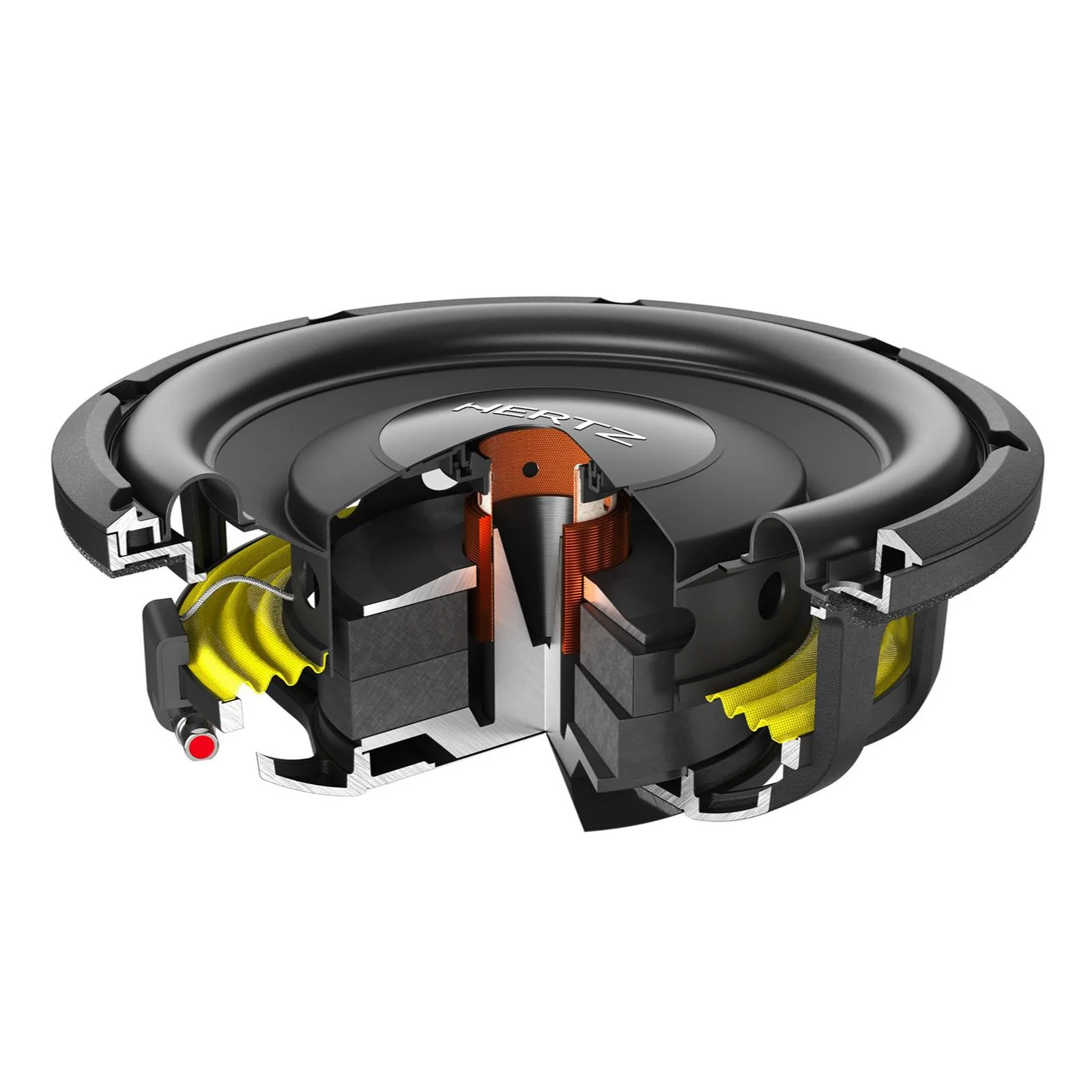 Hertz Mille Pro MPS 250 S4 Sub 10" 25cm Shallow Car Subwoofer 4 Ohm 500w RMS - Image 4