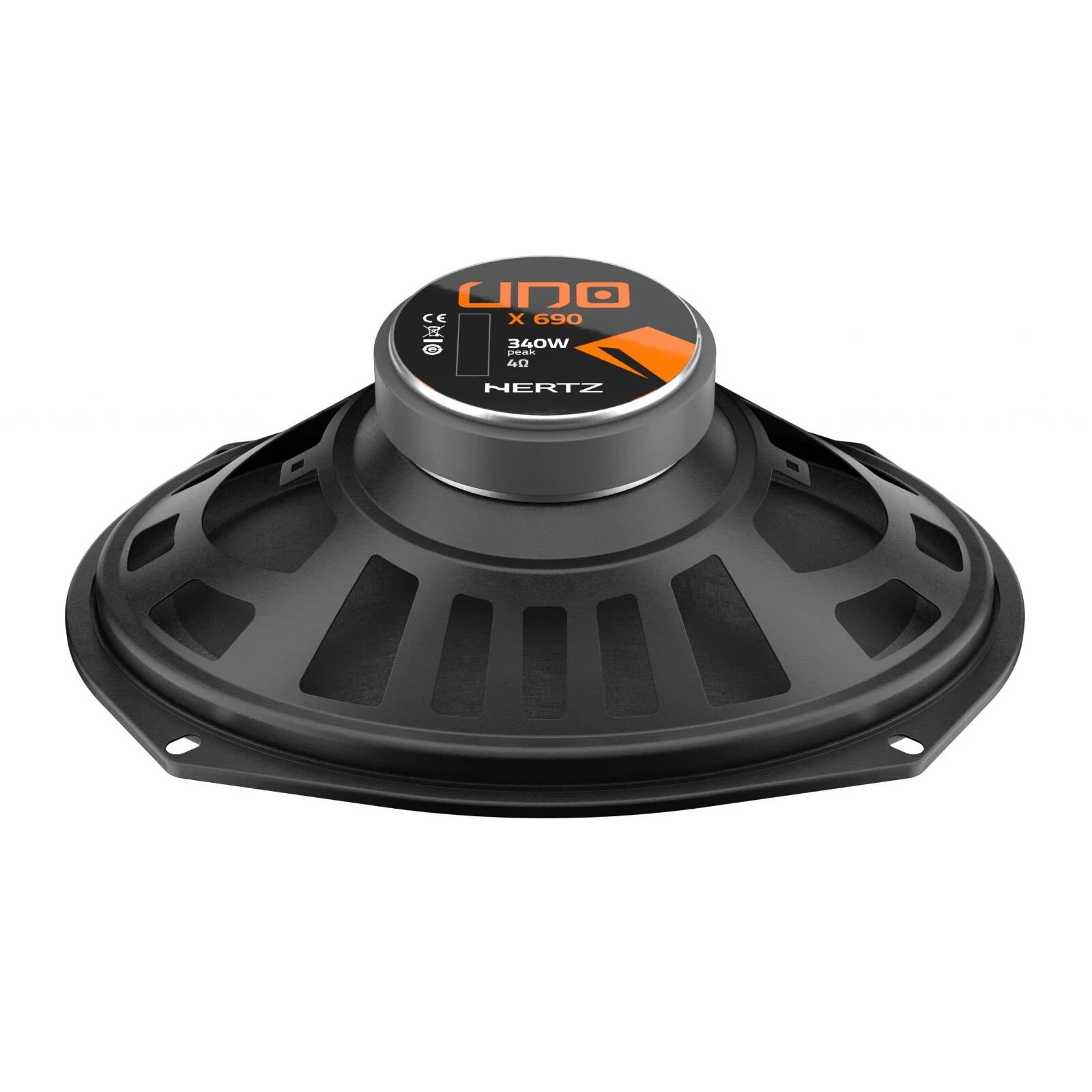 Hertz UNO X 690 6x9" 2 Way Car Van Parcel Shelf Coaxial Speakers 85w RMS Pair - Image 3