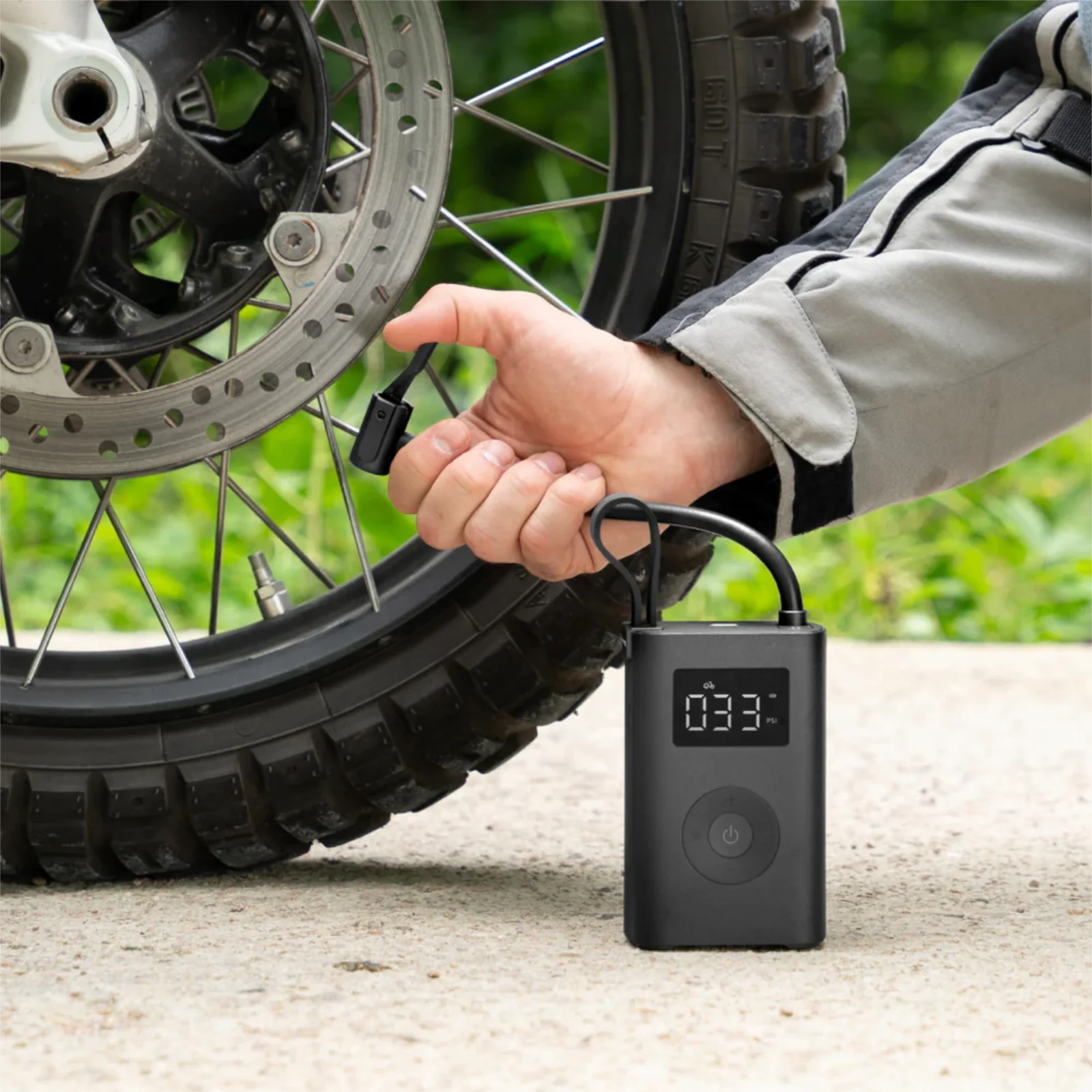 Hoto Air Pump ADV Compressor Portable Tyre Inflator Car Motorcycle Bike MTB Ball - Image 5
