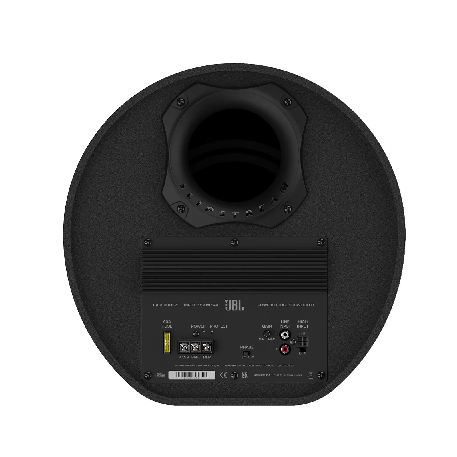 JBL BassPro BP12T Bass Tube Active Subwoofer Amplified Sub Enclosure 150w RMS - Image 3