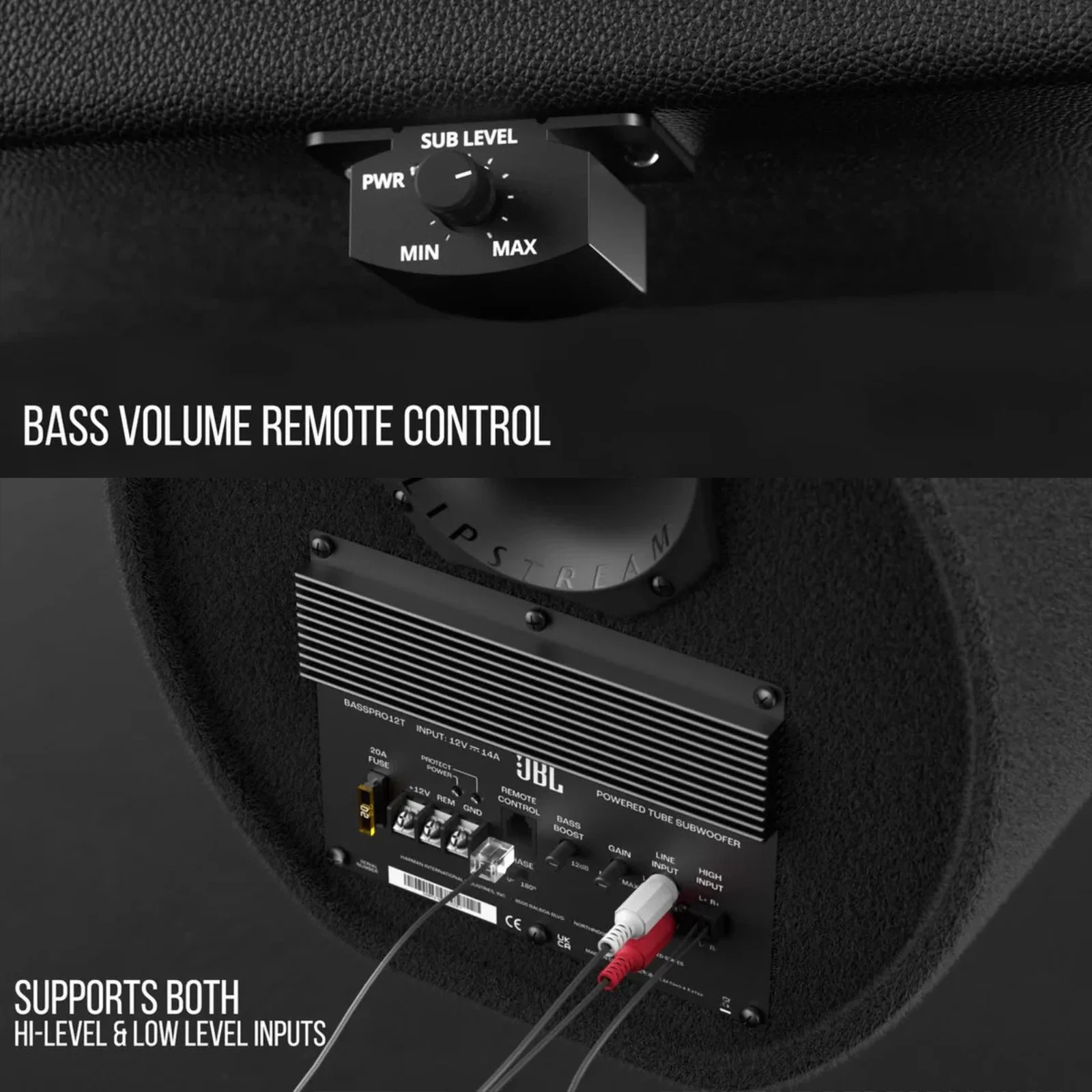 JBL BassPro BP12T Bass Tube Active Subwoofer Amplified Sub Enclosure 150w RMS - Image 5