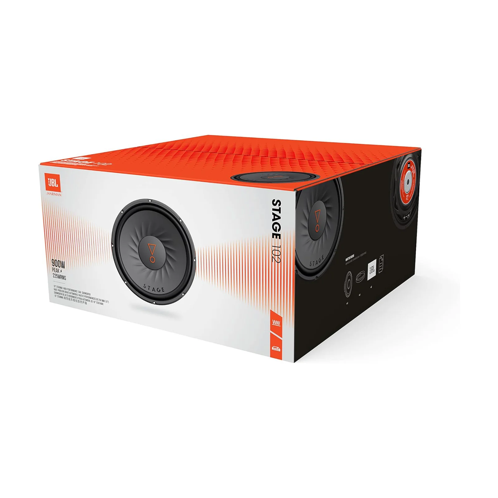 JBL Stage 102 Sub 10 Inch 25cm Car Subwoofer 4 ohms 225w RMS - Image 4