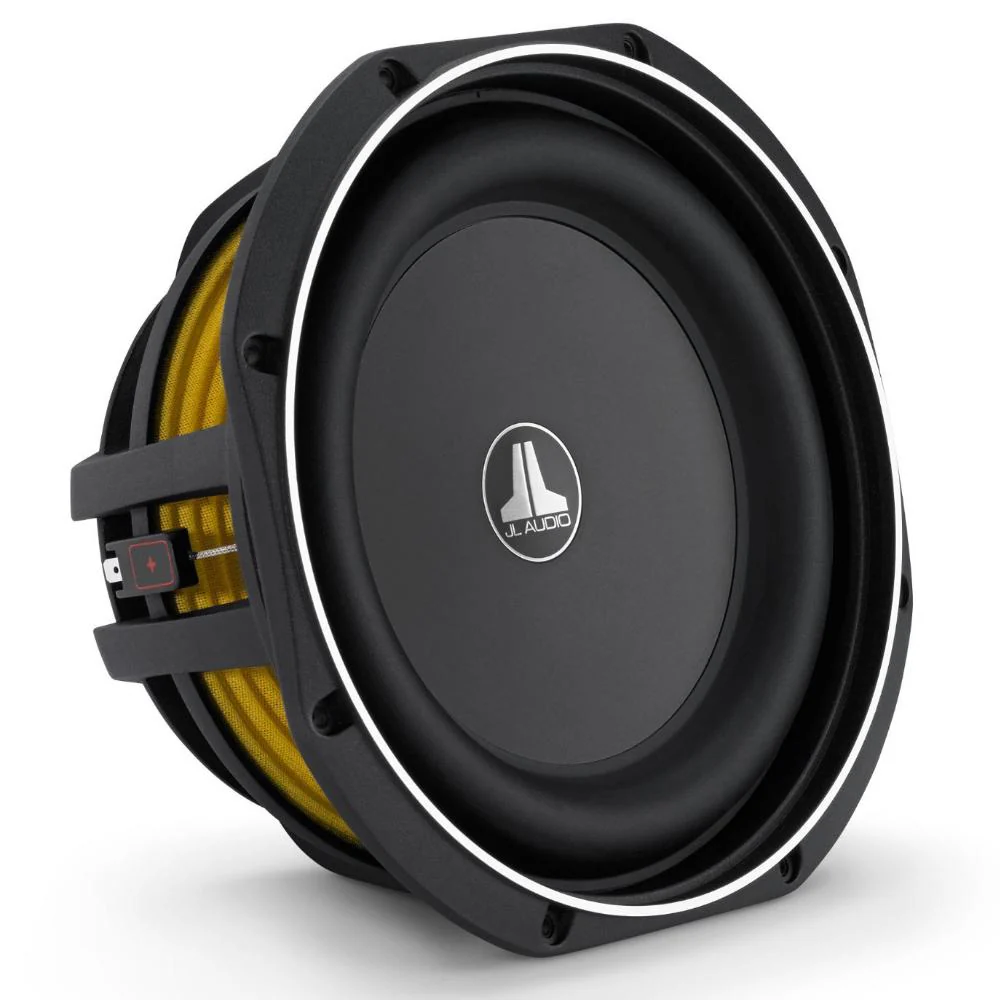 JL Audio 10TW1-2 10 Inch Sub TW1 Series Shallow Mount Subwoofer 2 ohm 300w RMS - Image 2