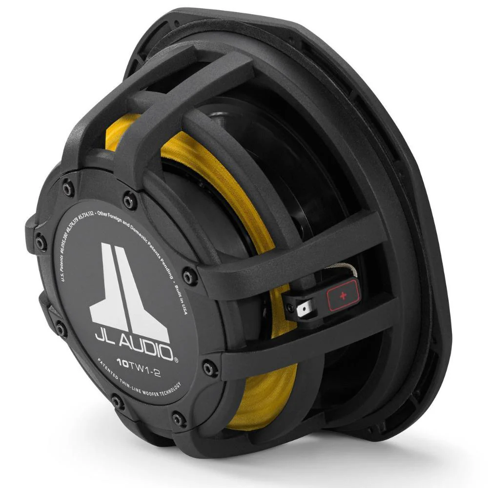 JL Audio 10TW1-2 10 Inch Sub TW1 Series Shallow Mount Subwoofer 2 ohm 300w RMS - Image 5