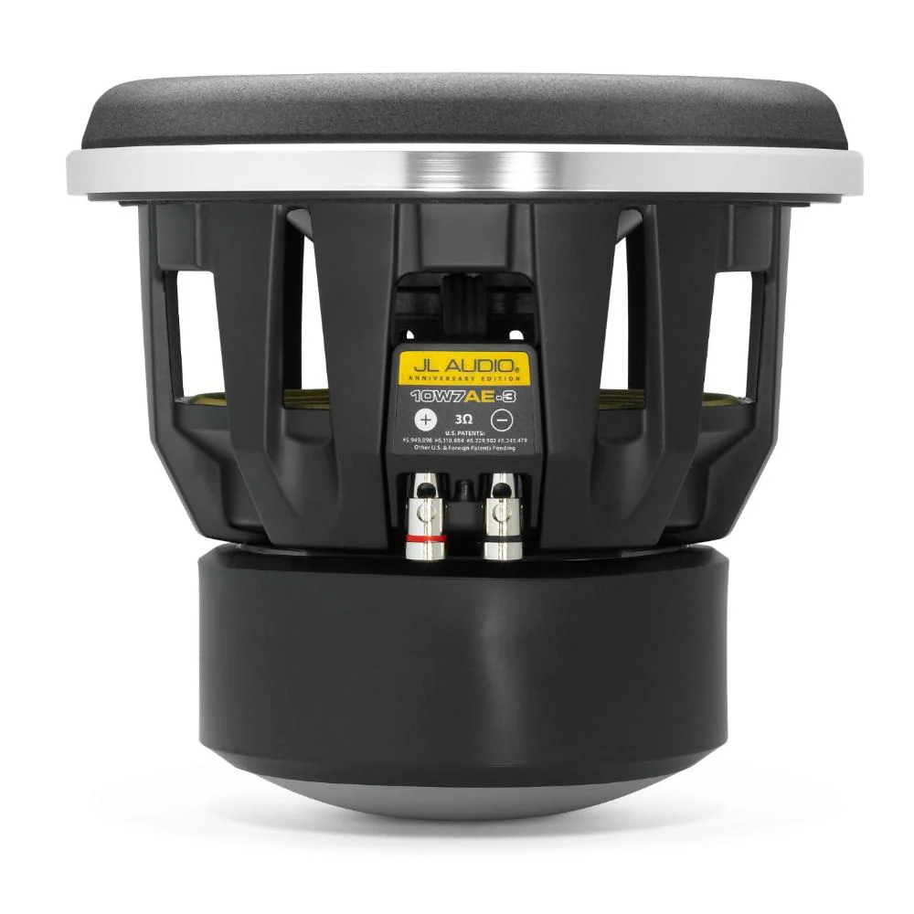 JL Audio 10W7AE-3 W7 Series Anniversary Edition 10 Inch Sub Subwoofer 750w RMS - Image 4
