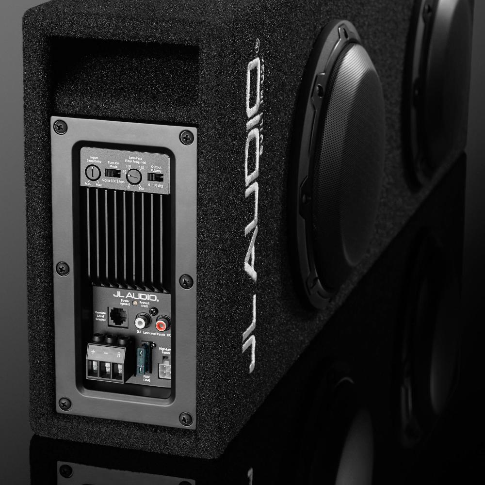 JL Audio ACP108LG-W3V3 8” Active Subwoofer MicroSub+ DCD Amplifier 250w RMS - Image 3