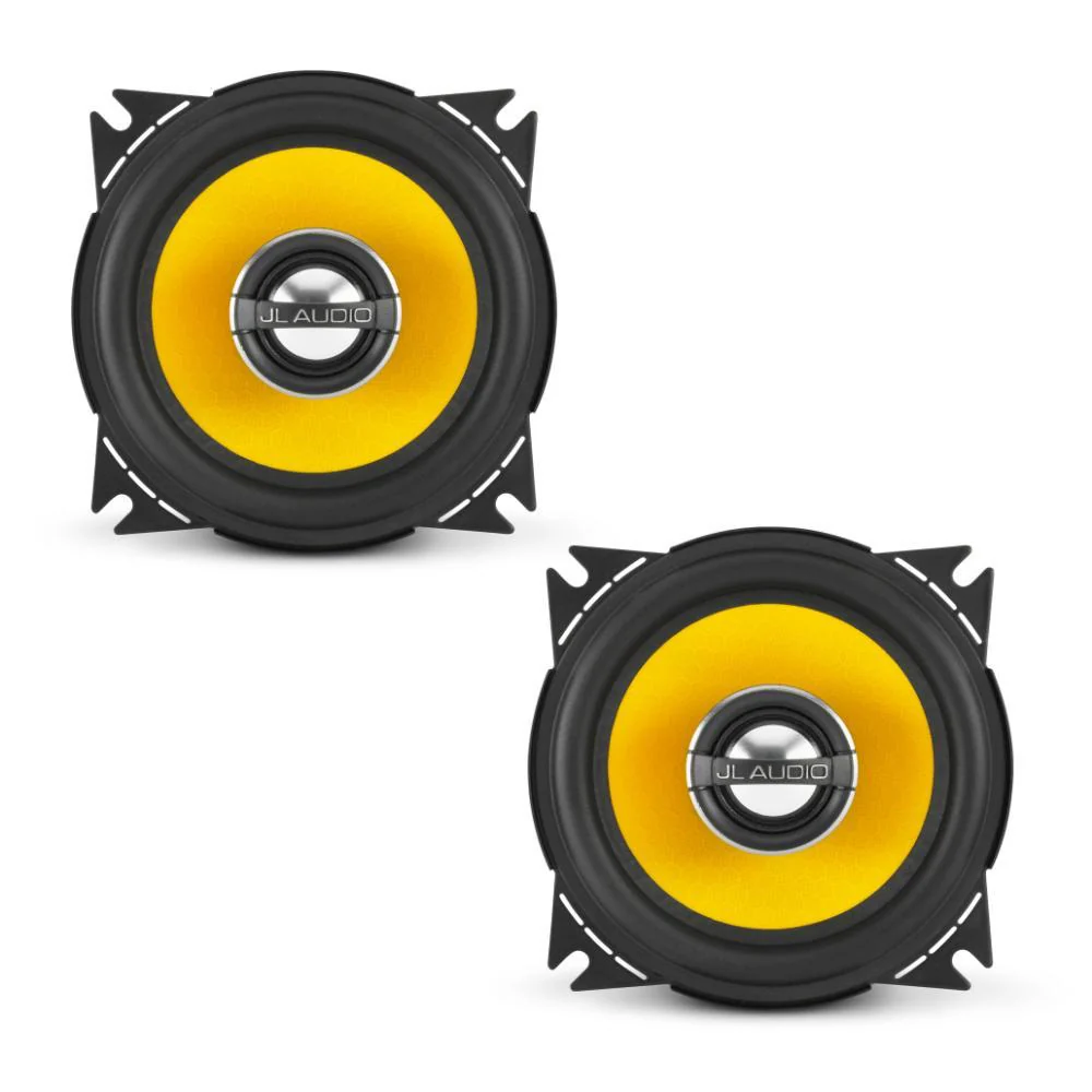 JL Audio C1-400x C1 Series 4" 10cm Coaxial Car Door Dash Speakers 50w RMS Pair