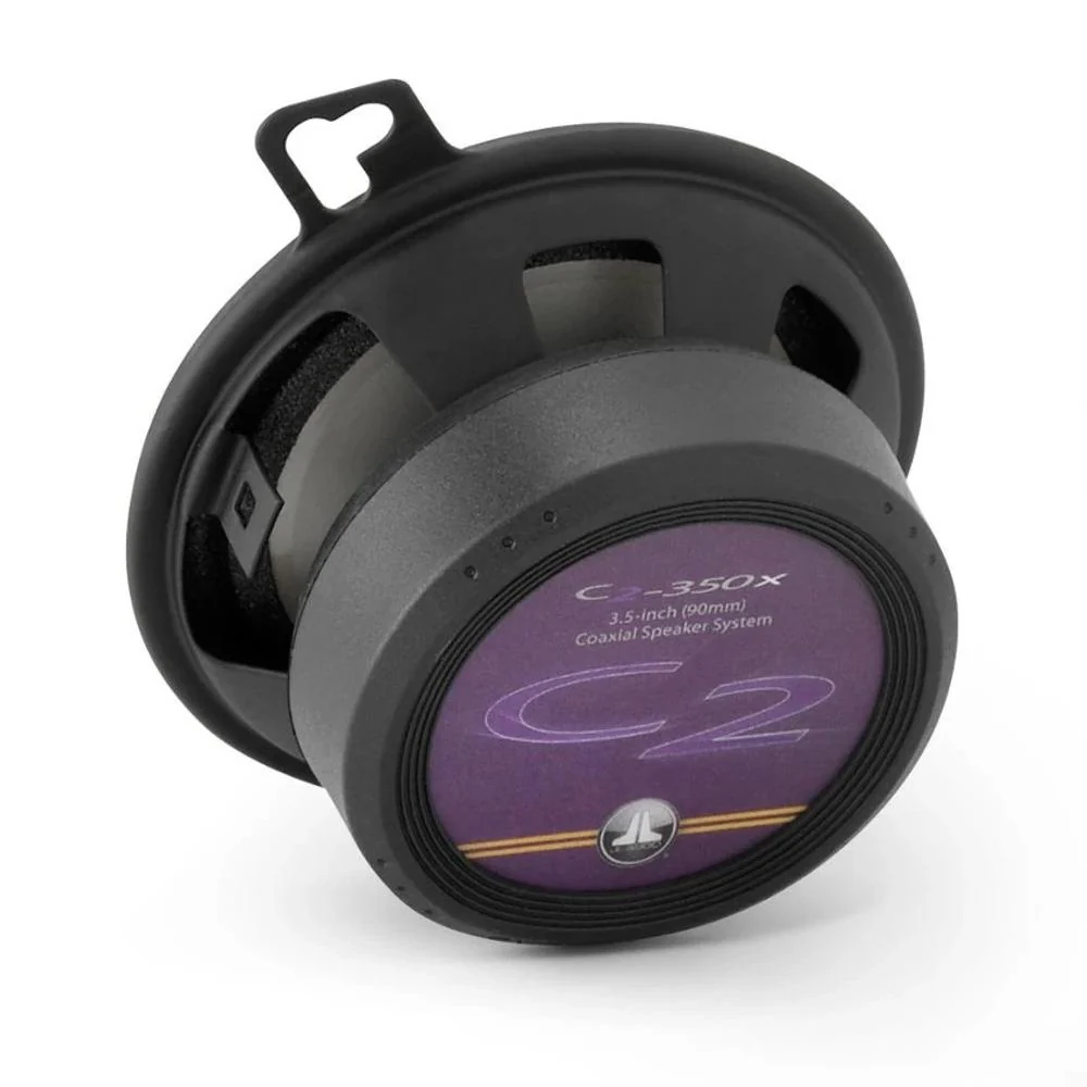 JL Audio C2-350x C2 Series 3.5" 9cm Coaxial Car Door Dash Speakers 25w RMS Pair - Image 3