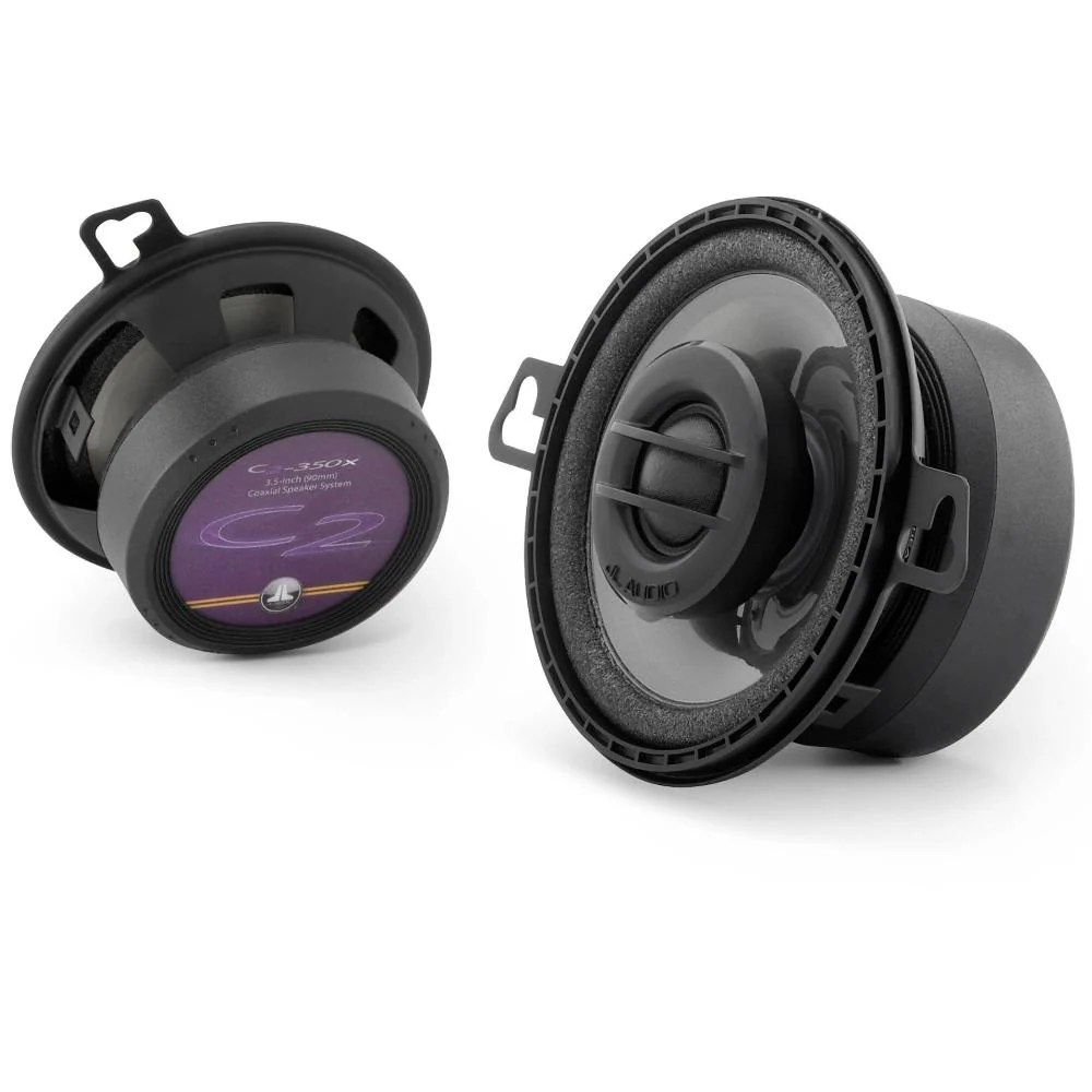 JL Audio C2-350x C2 Series 3.5" 9cm Coaxial Car Door Dash Speakers 25w RMS Pair - Image 4