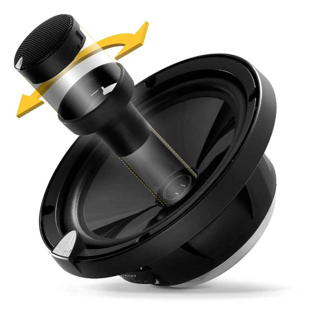 JL Audio C3-650 C3 Series 6.5" 17cm Coaxial Component Car Speakers 75w RMS Pair - Image 4