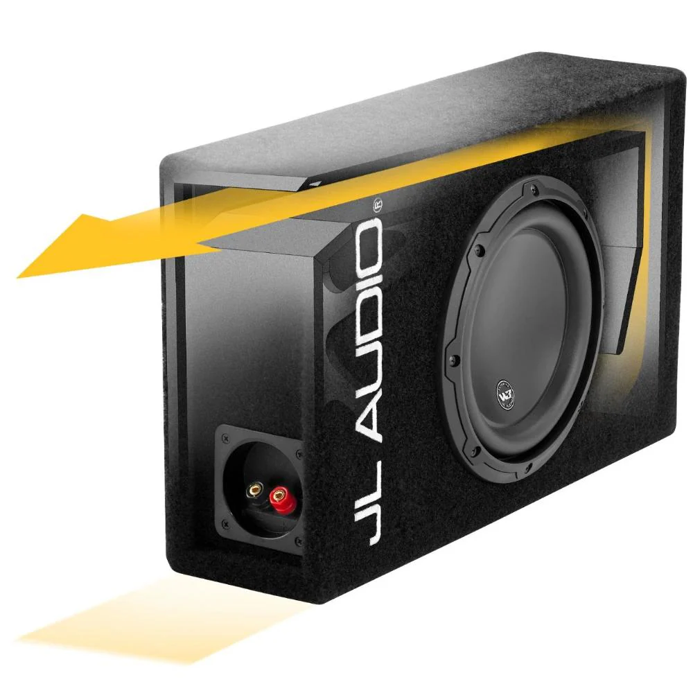 JL Audio CP108LG-W3V3 Sub 8" MicroSub Ported Subwoofer Enclosure 250w RMS - Image 4