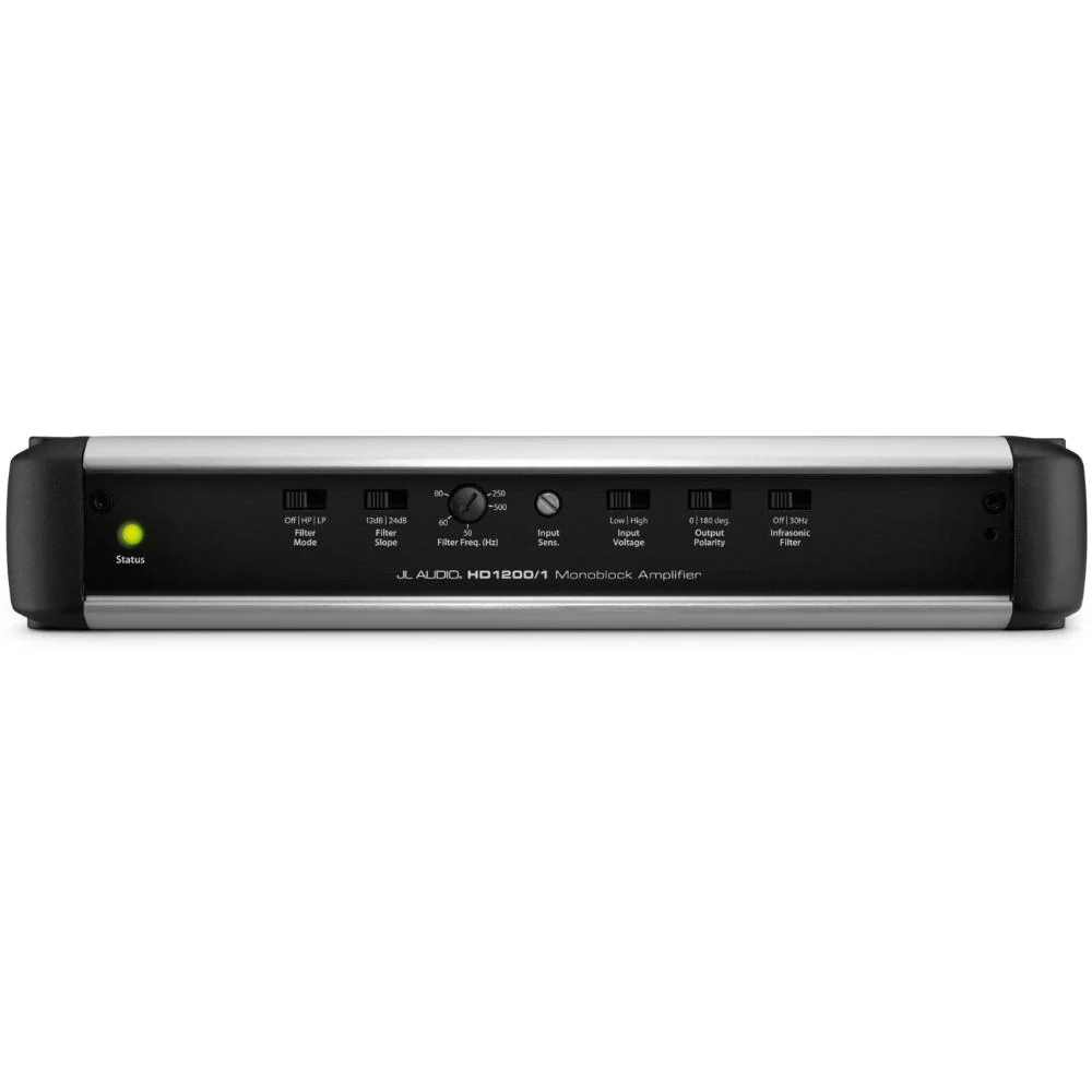 JL Audio HD1200/1 HD Series 1 Channel Monoblock Subwoofer Amplifier 1200w RMS - Image 9