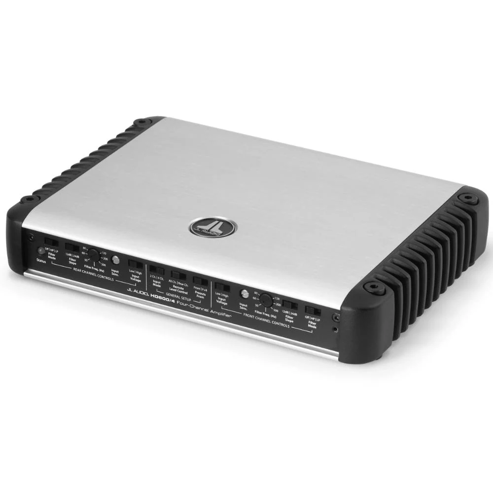 JL Audio HD600/4 HD Series 4 Channel Class D Full Range Amp Amplifier 600w RMS - Image 3