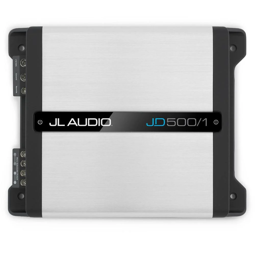 JL Audio JD500/1 JD Series Monoblock Amp Class D Subwoofer Amplifier 500w RMS - Image 5