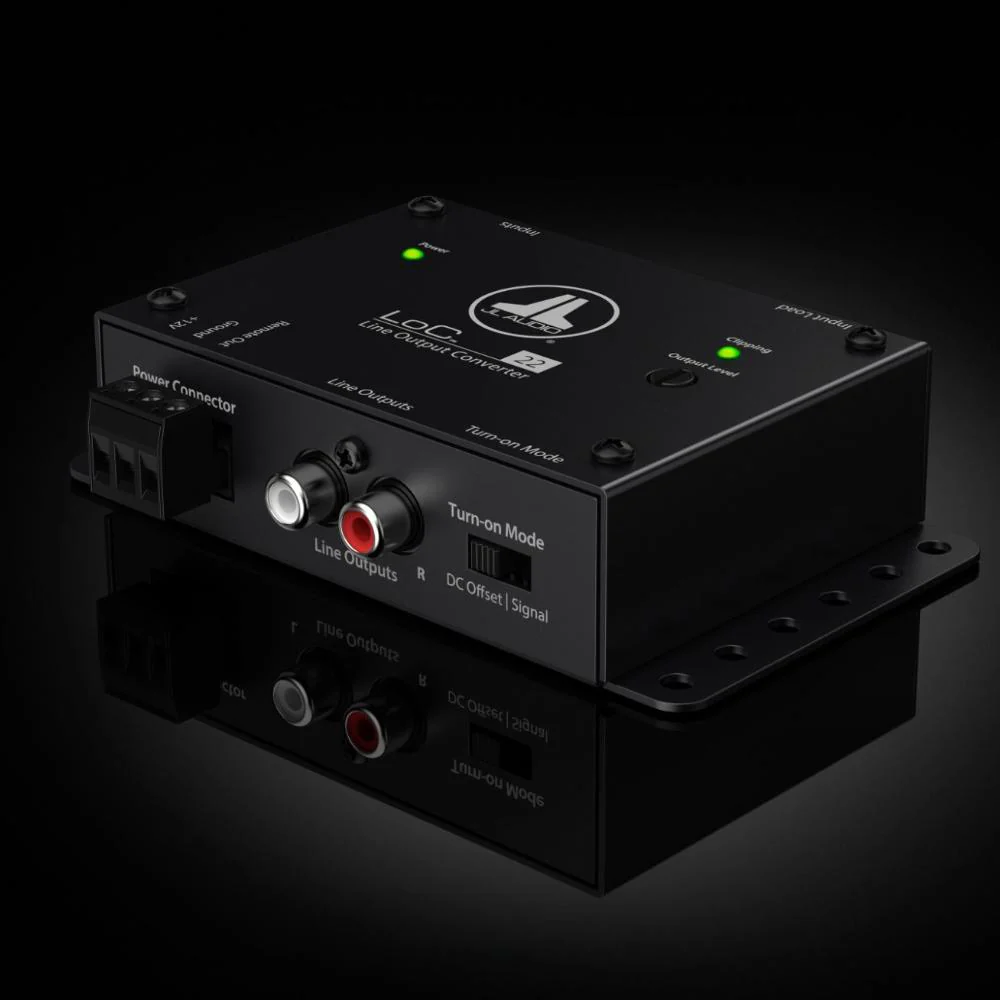 JL Audio LoC-22 Fully Active 2 Channel Speaker Level to Line Output Converter - Image 6
