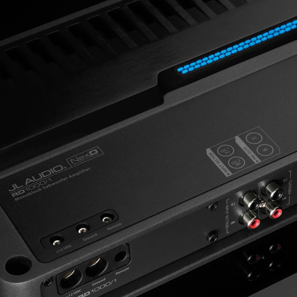 JL Audio RD1000/1 RD Series 1 Channel Monoblock Subwoofer Amplifier 1000w RMS - Image 8