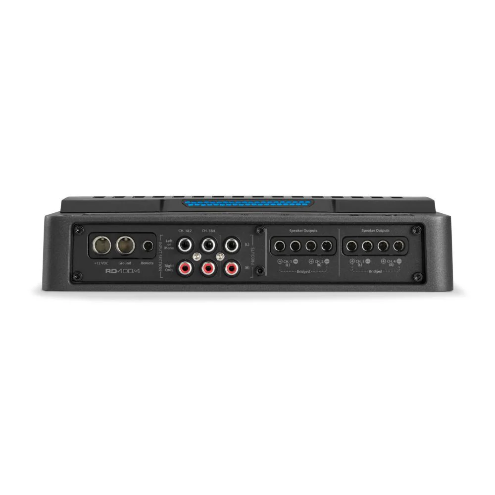 JL Audio RD400/4 Full Range Class D 4 Channel Car Speaker Amp Amplifier 400w RMS - Image 4