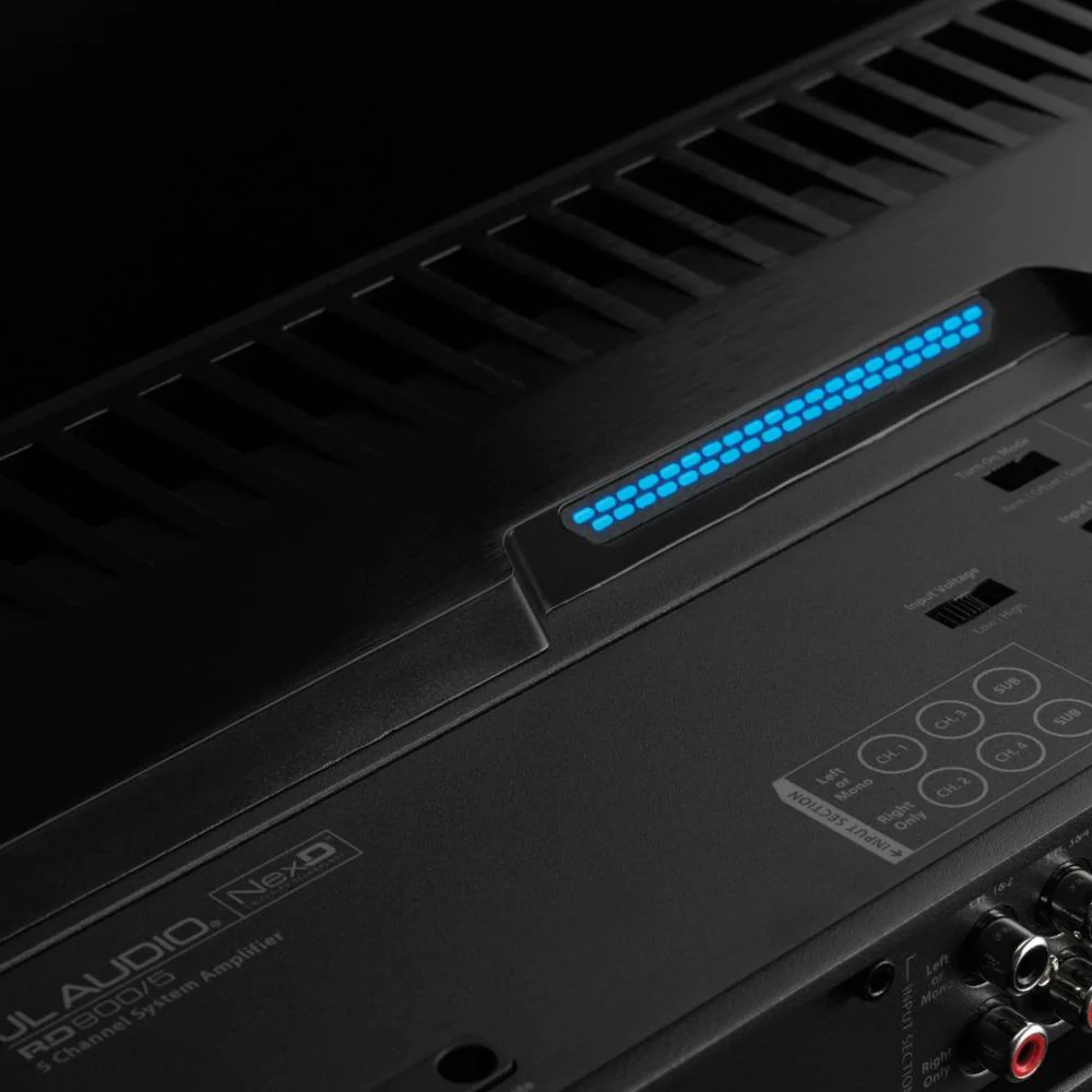 JL Audio RD900/5 RD Series Class D 5 Channel Stereo Subwoofer Amplifier 900w RMS - Image 8