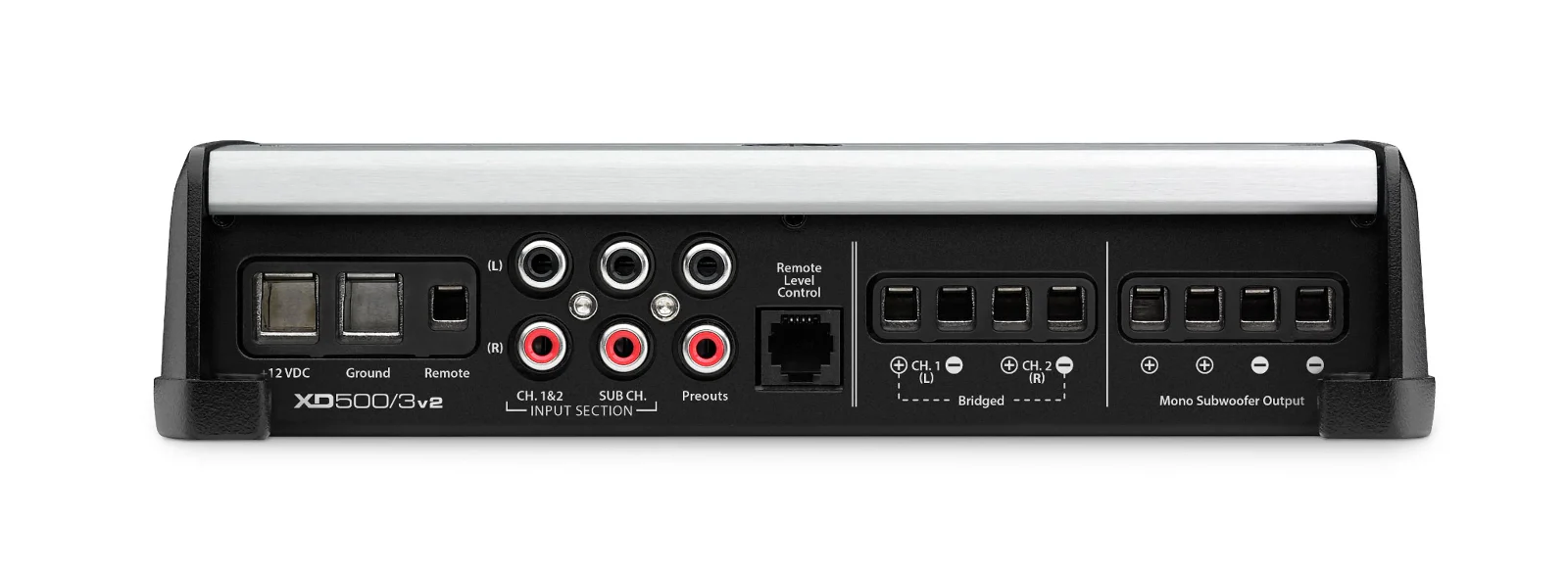 JL Audio XD500/3 v2 XD Series 3 Channel Class D Car Amp Amplifier 500w RMS - Image 4