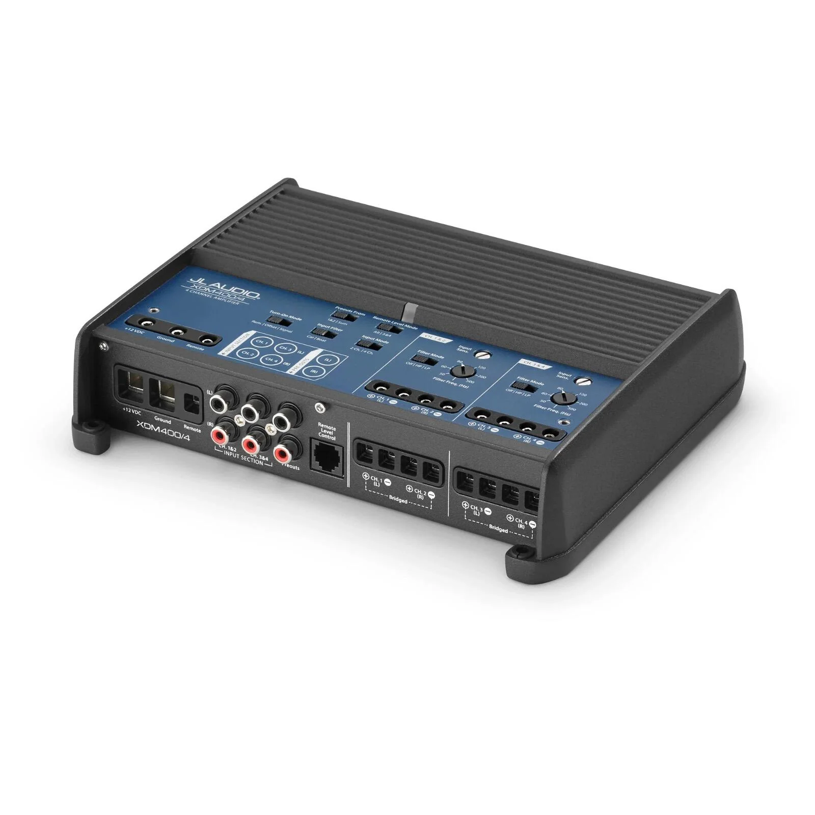 JL Audio XDM400/4 XDM Series 4 Channel Class D Car Marine Amp Amplifier 400w RMS - Image 2