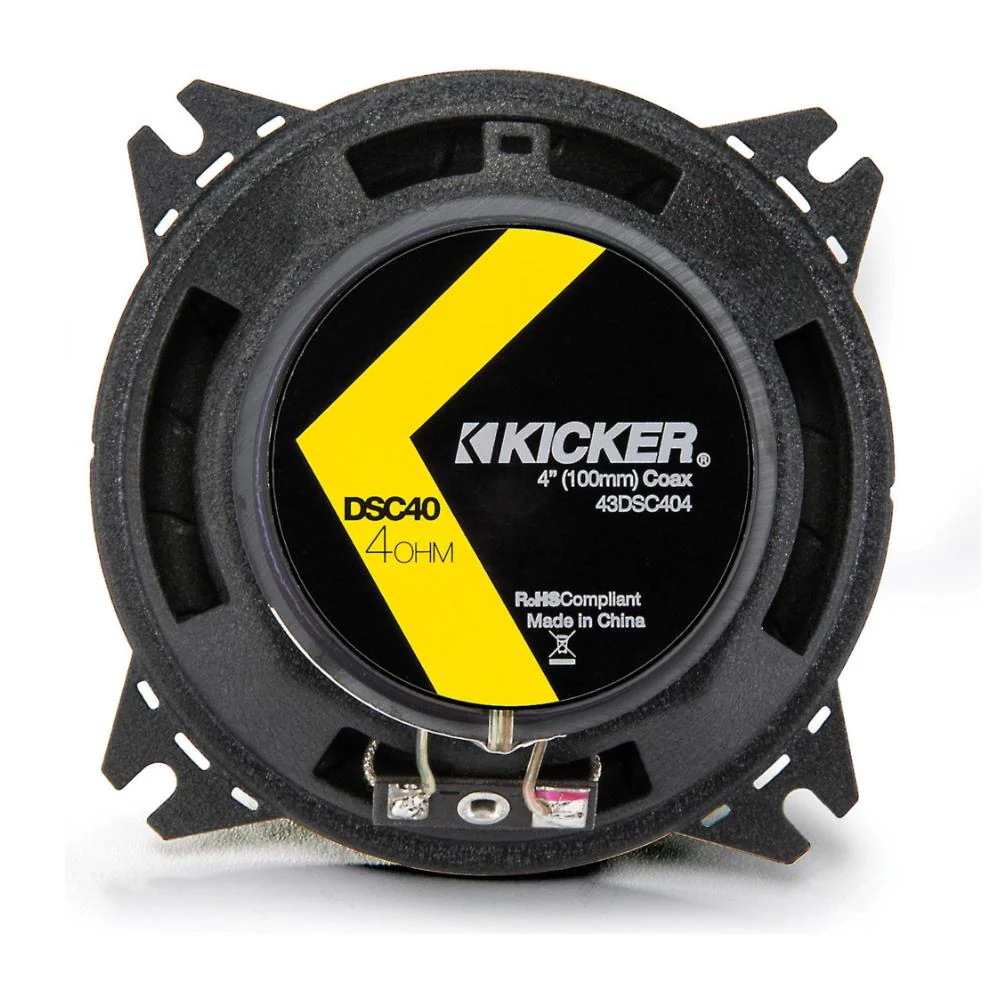 Kicker 43DSC404 DS Series 4" 10cm 2 Way Car Door Dash Coaxial Speakers 30w RMS - Image 9