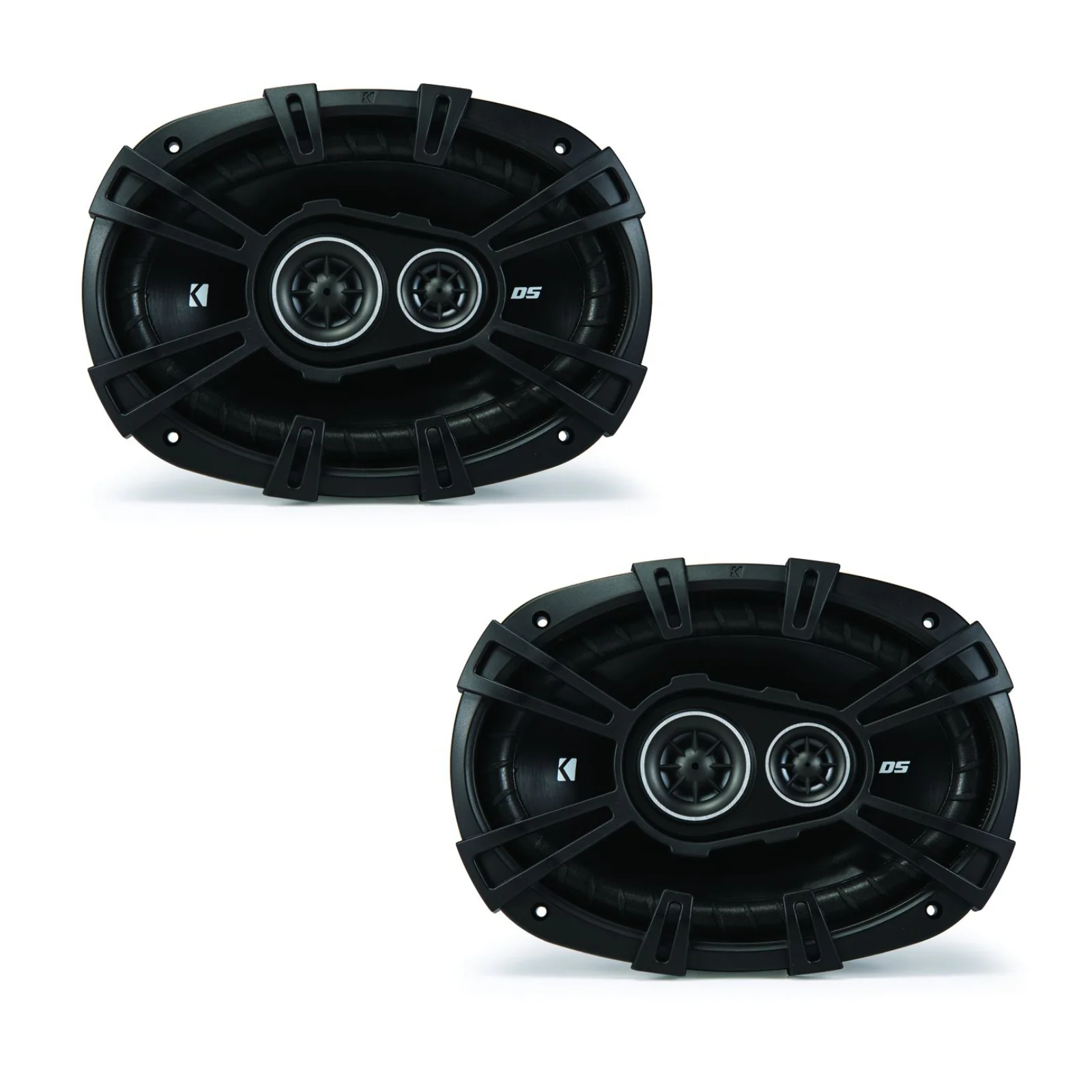 Kicker 43DSC69304 DS Series 6x9 Inch 2 Way Car Door Coaxial Speakers 90w RMS