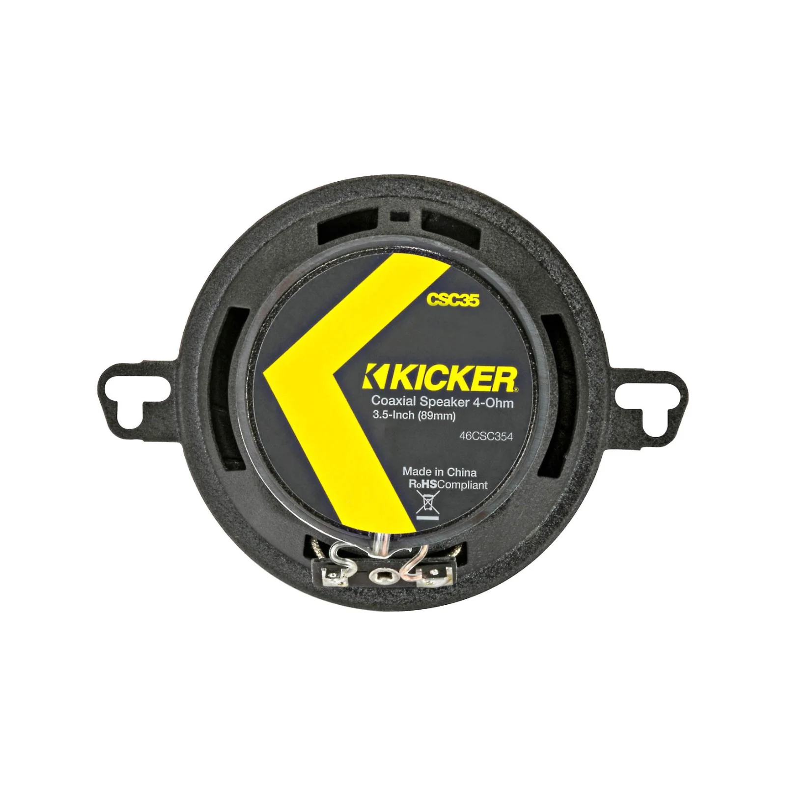 Kicker 46CSC354 CS Series 3.5" 9cm 2 Way Car Door Dash Coaxial Speakers 30w RMS - Image 3