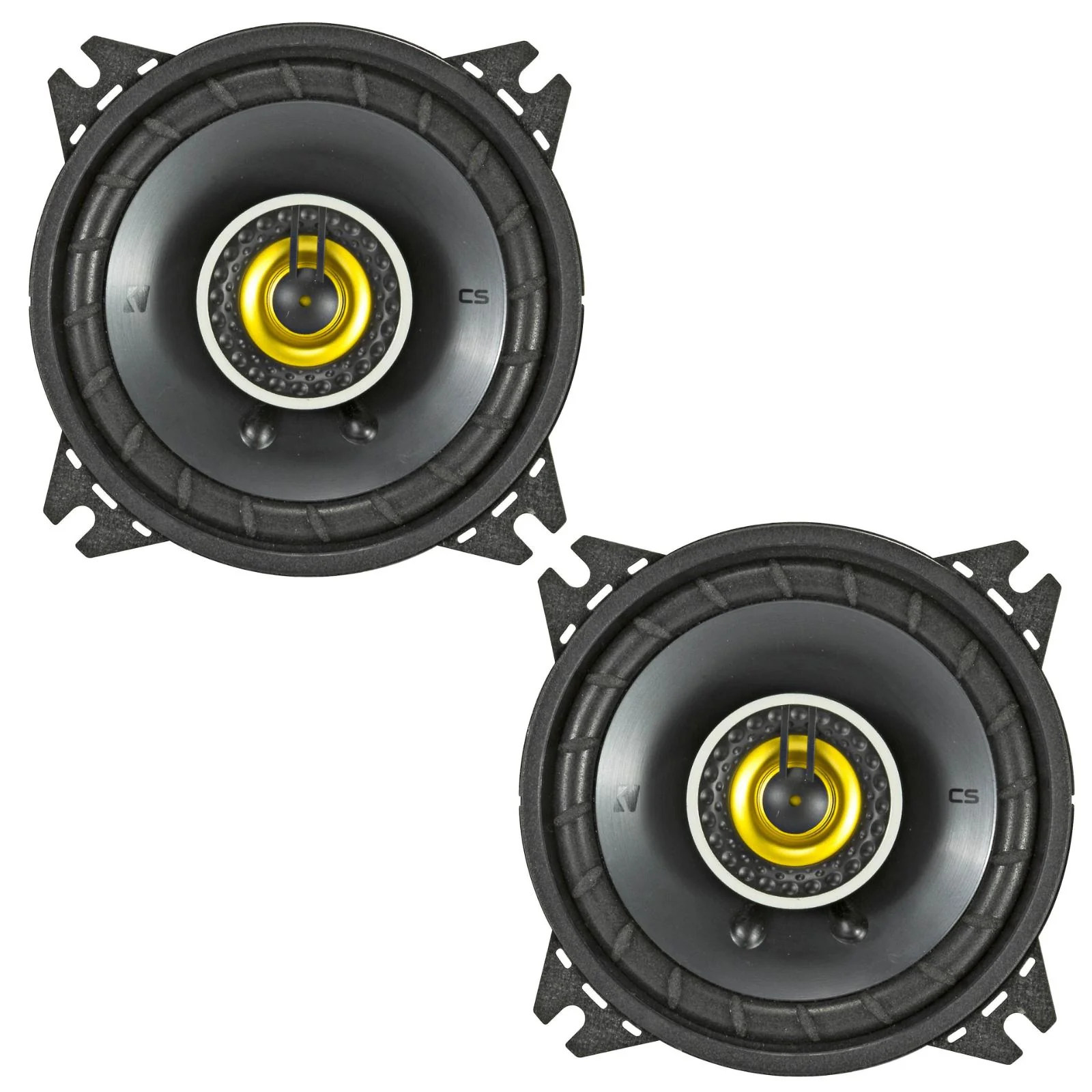 Kicker 46CSC44 CS Series 4" 10cm 2 Way Car Door Dash Coaxial Speakers 50w RMS Pair