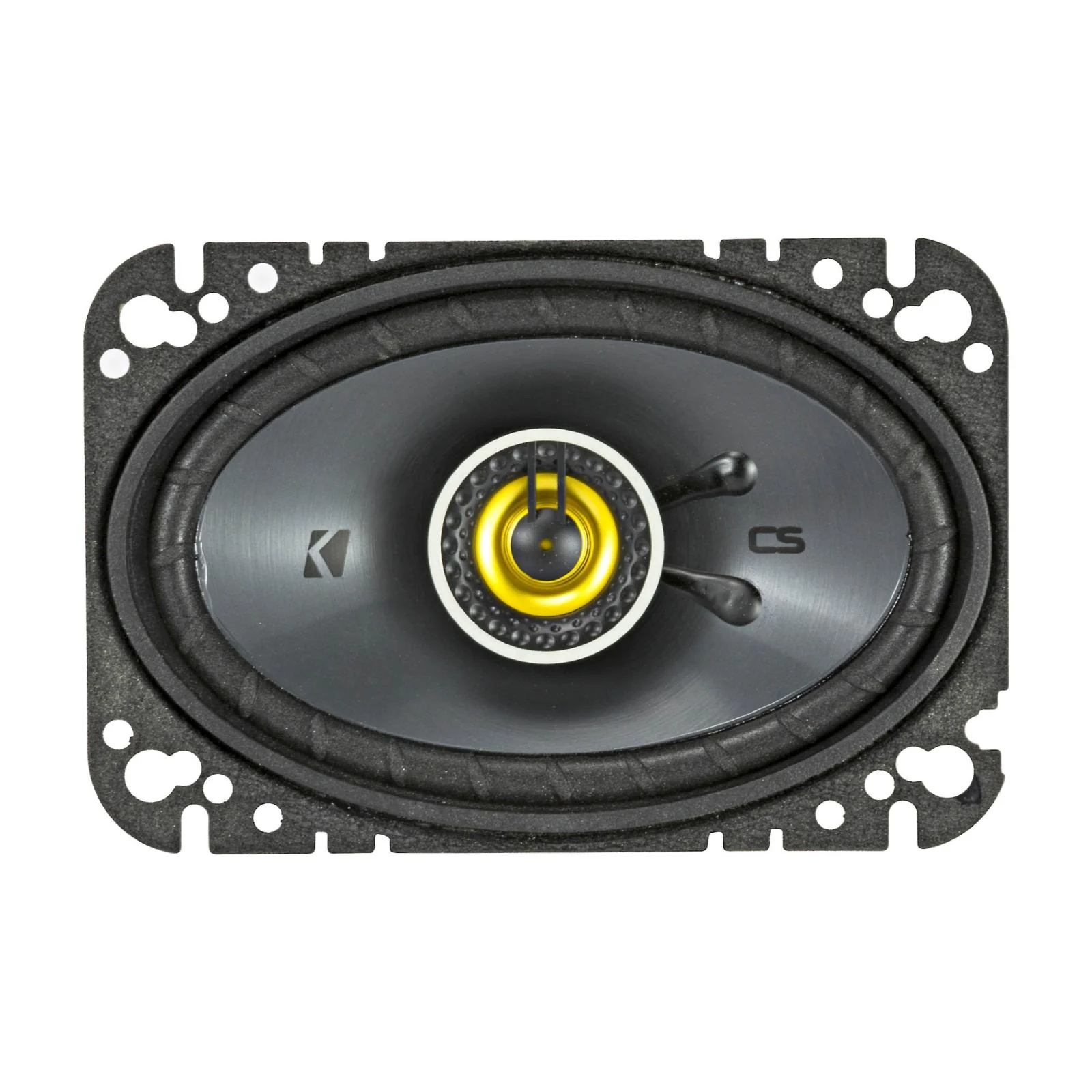Kicker 46CSC464 CS Series 4x6" 2 Way Car Door Dash Coaxial Speakers 50w RMS Pair - Image 2
