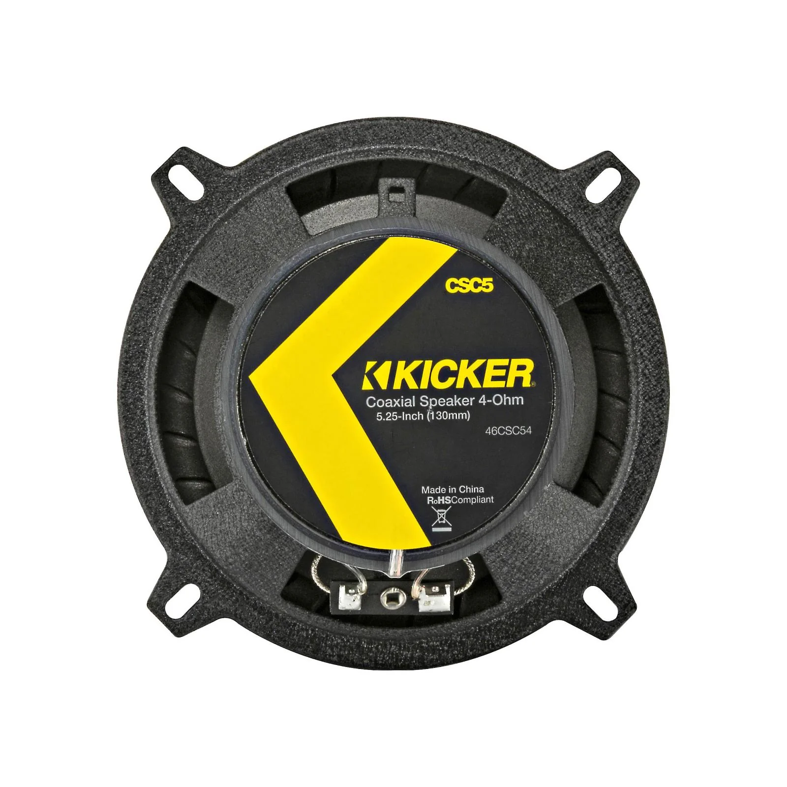 Kicker 46CSC54 CS Series 5.25" 13cm 2 Way Car Door Coaxial Speakers 75w RMS Pair - Image 4